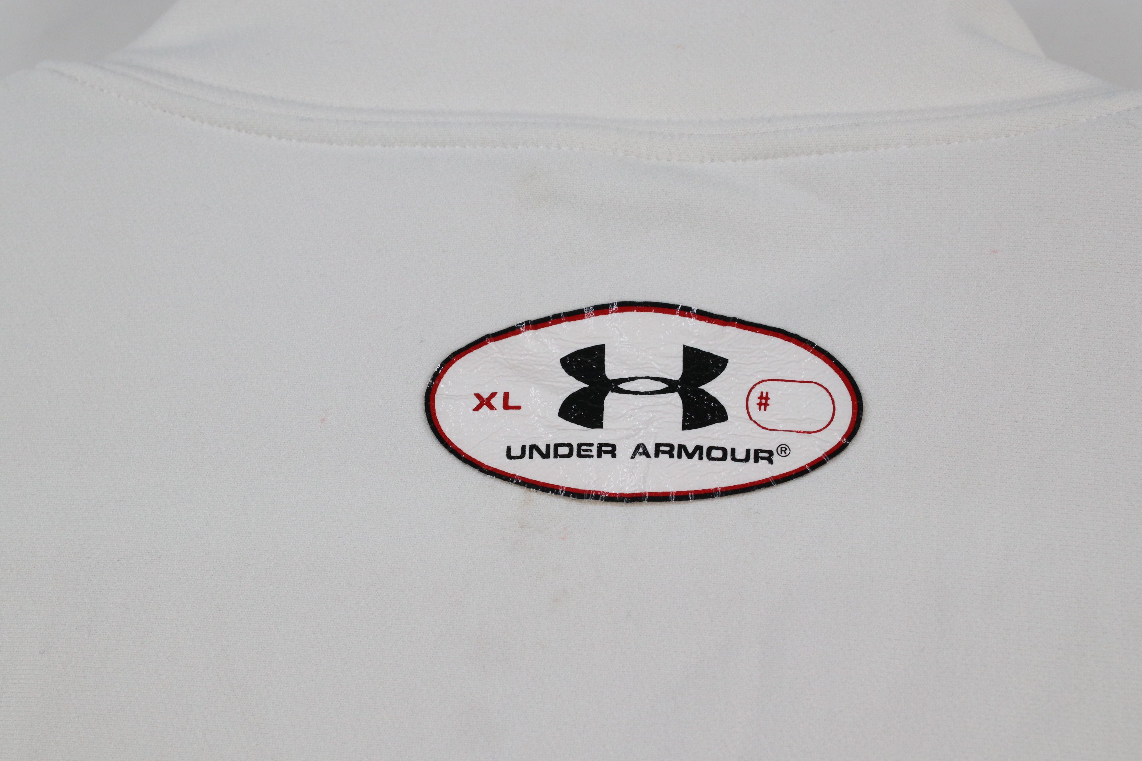 Under Armour × Vintage Under Armour Compression Mock Neck Long Sleeve T-Shirt White Size US XL / EU 56 / 4 - 8 Thumbnail