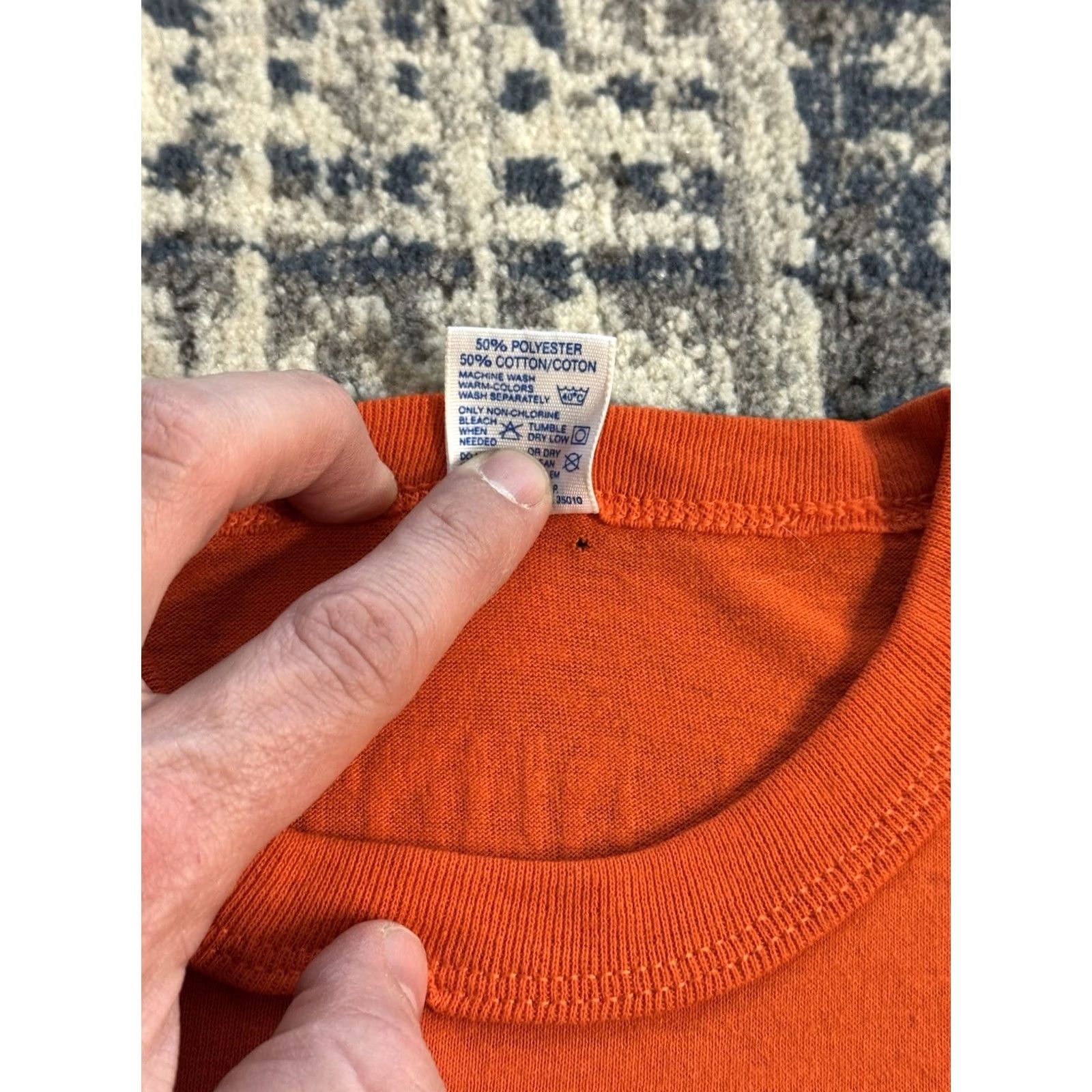 Russell Athletic VINTAGE Russell Athletic Orioles Baseball Tom Flora Photography T Shirt Sz S Orange Graphic Print 80s Men Size US S / EU 44-46 / 1 - 6 Thumbnail