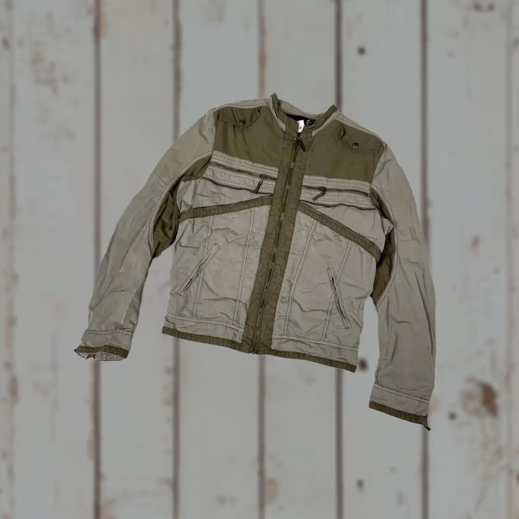 Just Cavalli VINTAGE Just Cavalli Jacket Beige 90s Luxury Y2K Men Size 48 Size US M / EU 48-50 / 2 - 1 Thumbnail