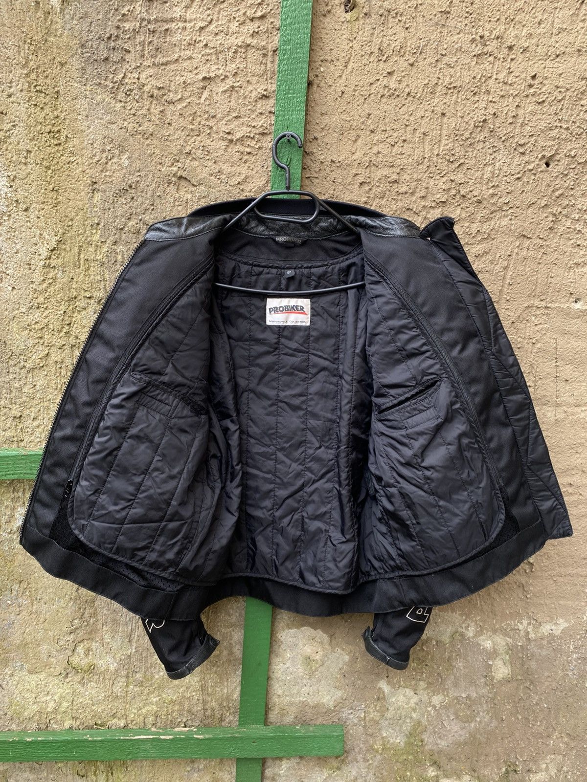 Genuine Leather Vintage Y2K Probiker Leather Jacket Racing Moto NGK Castrol Size US L / EU 52-54 / 3 - 10 Thumbnail