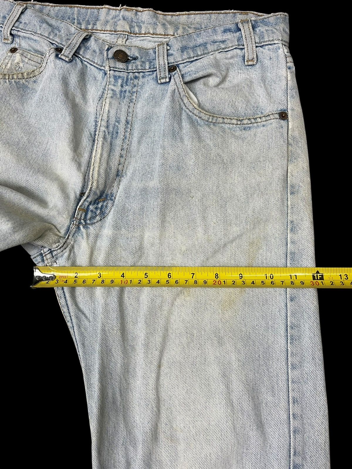 Levi's Vintage Levi’s 550 Jeans Orange Tab Faded Distressed Size US 33 - 12 Thumbnail