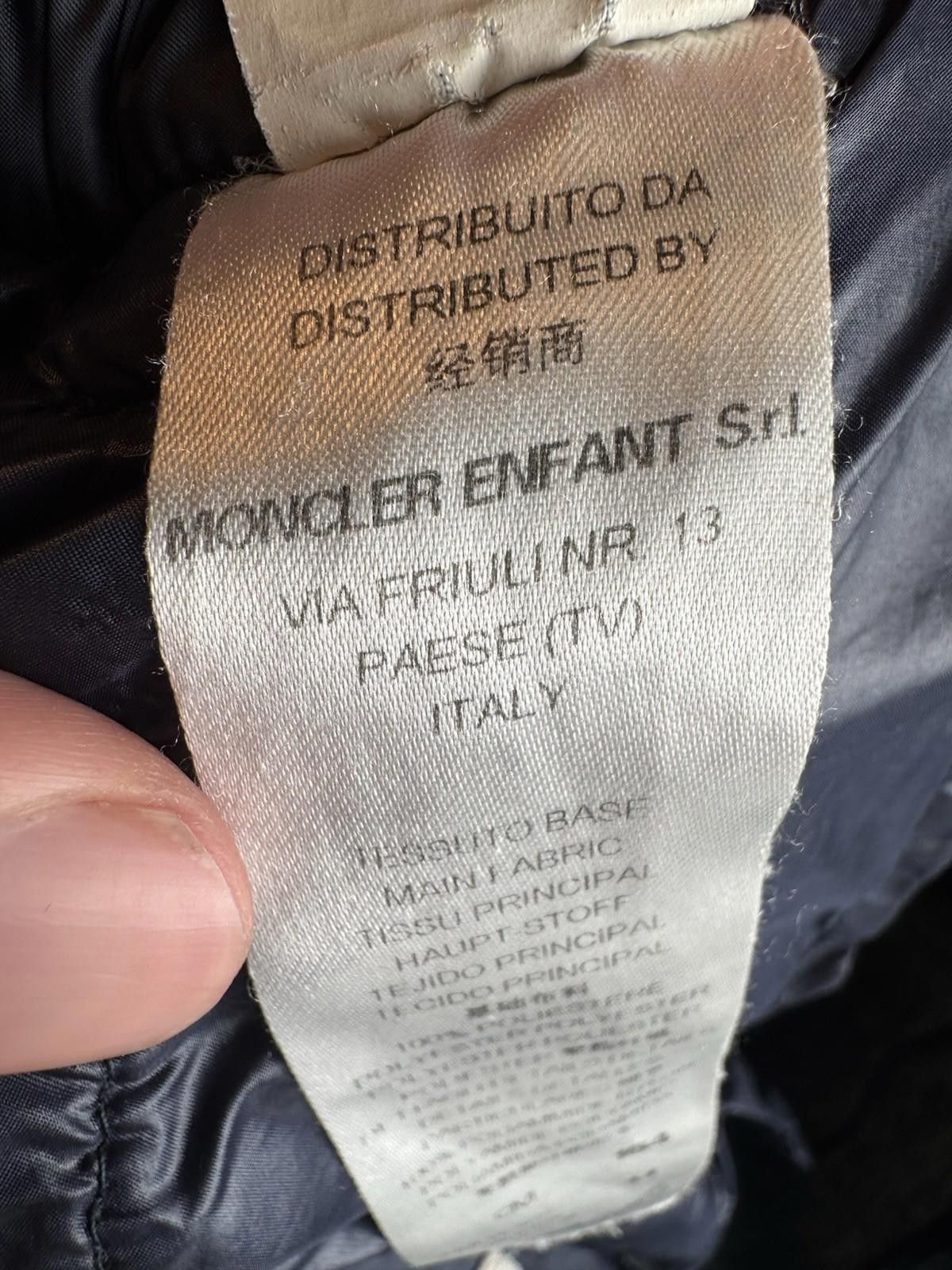 Moncler Moncler Enfant Grey Wool Logo Tracksuit Set Jacket & Pants Size ONE SIZE - 8 Thumbnail