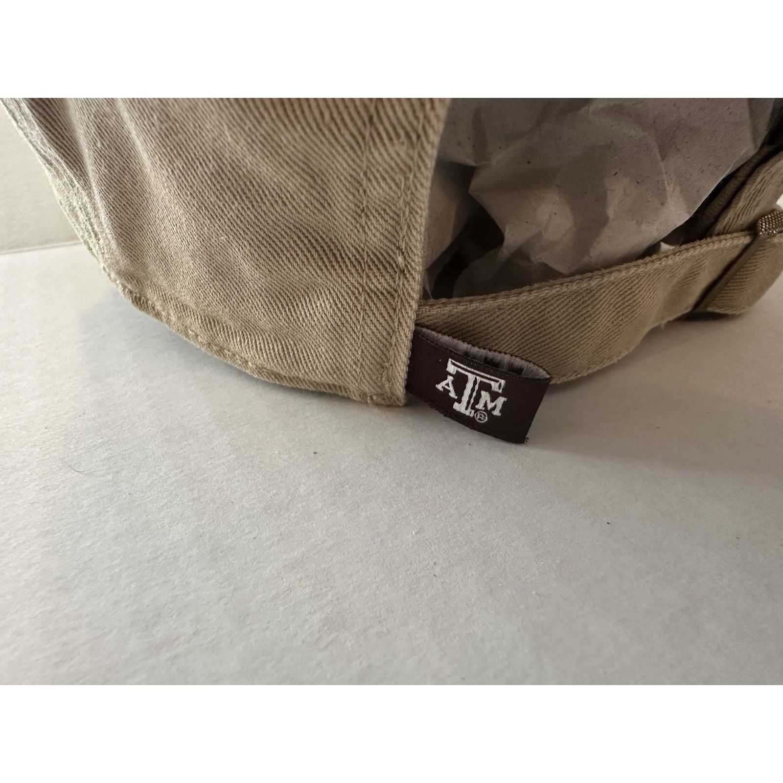 47 Brand 47 Brand Texas A&M Aggies Cap Hat Khaki OSFM Embroidered Size ONE SIZE - 4 Thumbnail