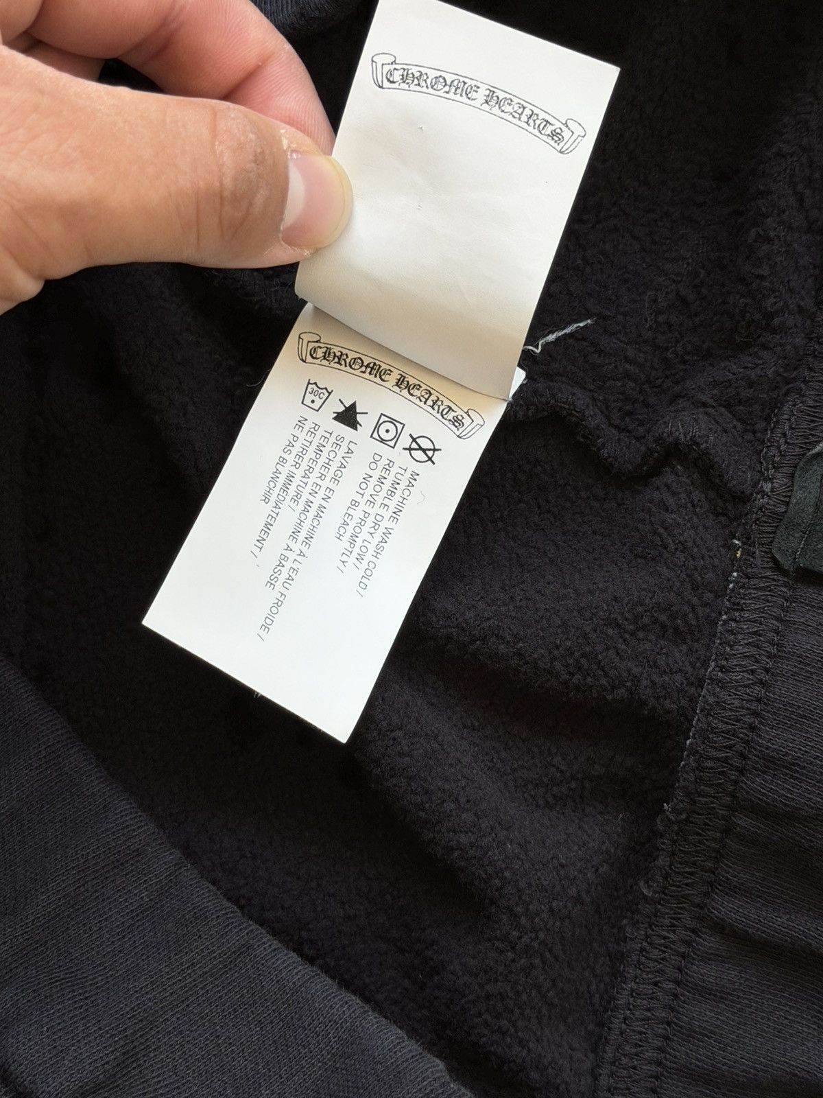 Chrome Hearts CH Y NOT Embroidered Logo Sweatpants (SIZE LARGE) Size US 34 / EU 50 - 11 Thumbnail