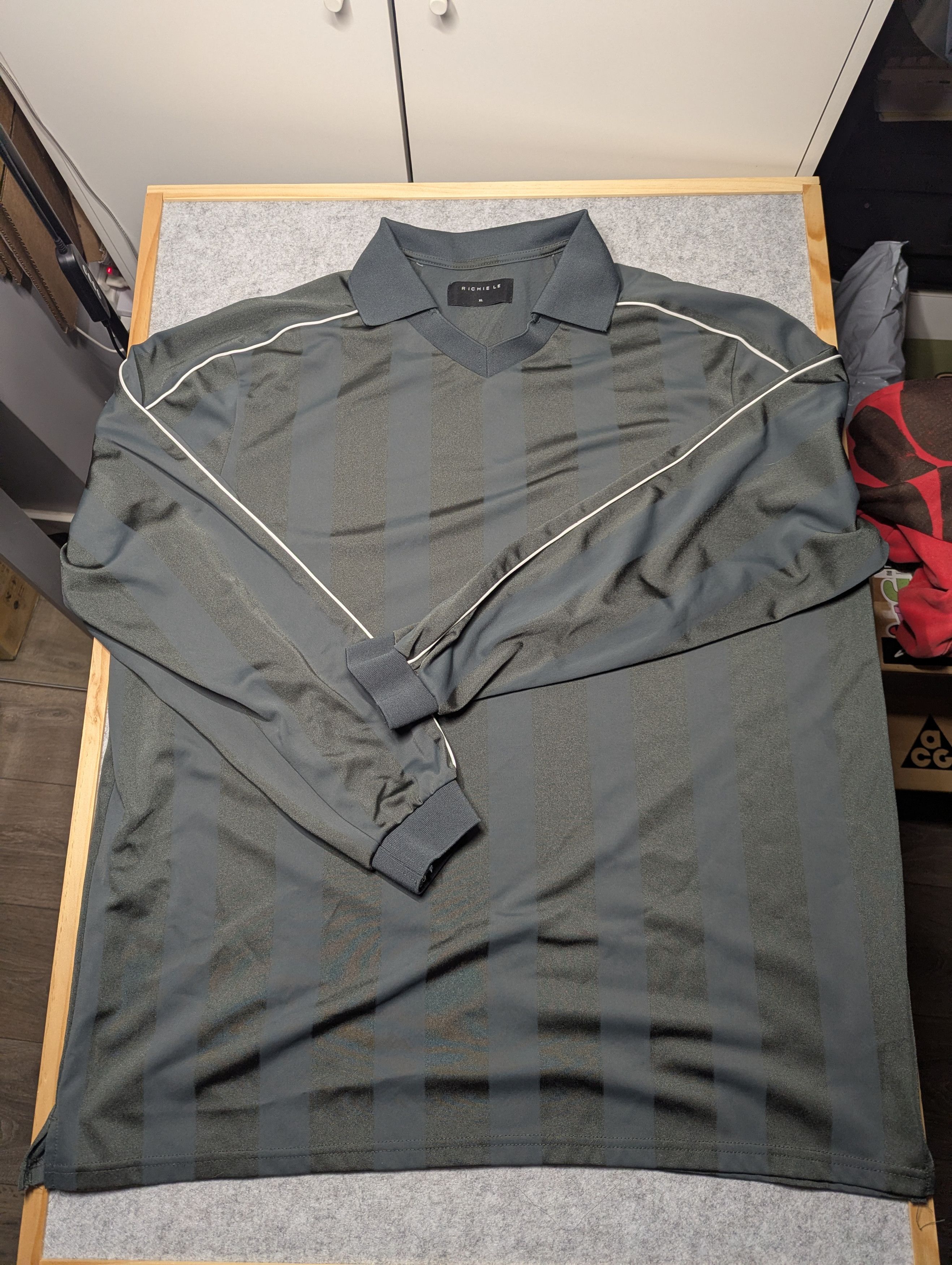 Richie Le Collection Richie Le Collection JERSEY DAILY LONG SLEEVE - PEBBLE GREY Size US XL / EU 56 / 4 - 1 Thumbnail