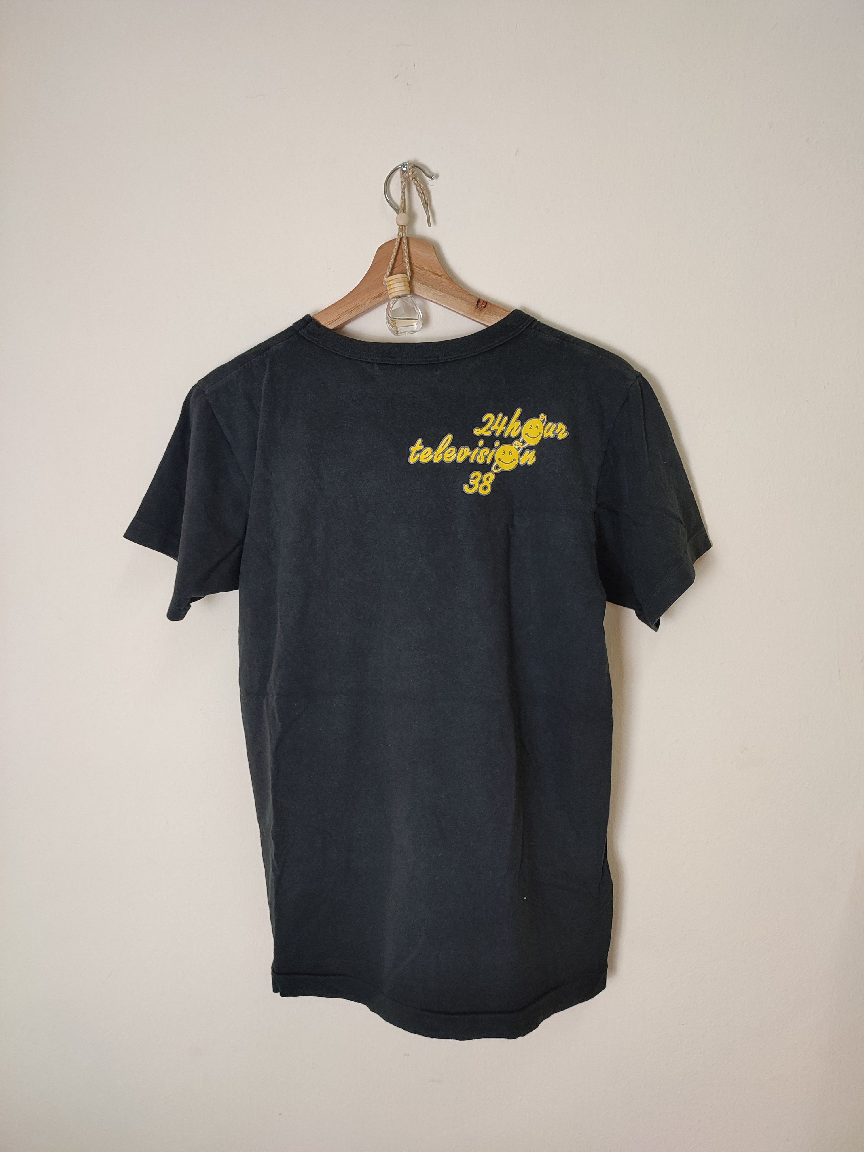 Japanese Brand 💥 VINTAGE 24 HOUR TELEVISION BLACK TEES Size US S / EU 44-46 / 1 - 2 Thumbnail
