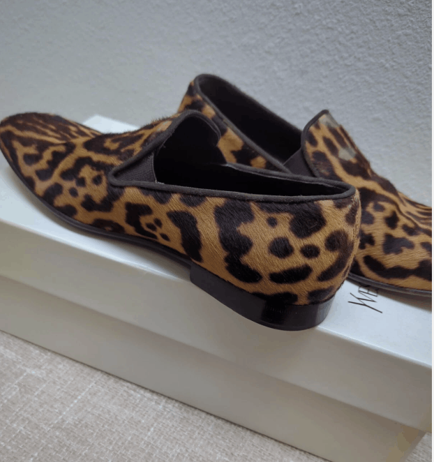 Yves Saint Laurent YSL Leopard Pony Hair Loafer Size US 6.5 / EU 39-40 - 8 Thumbnail