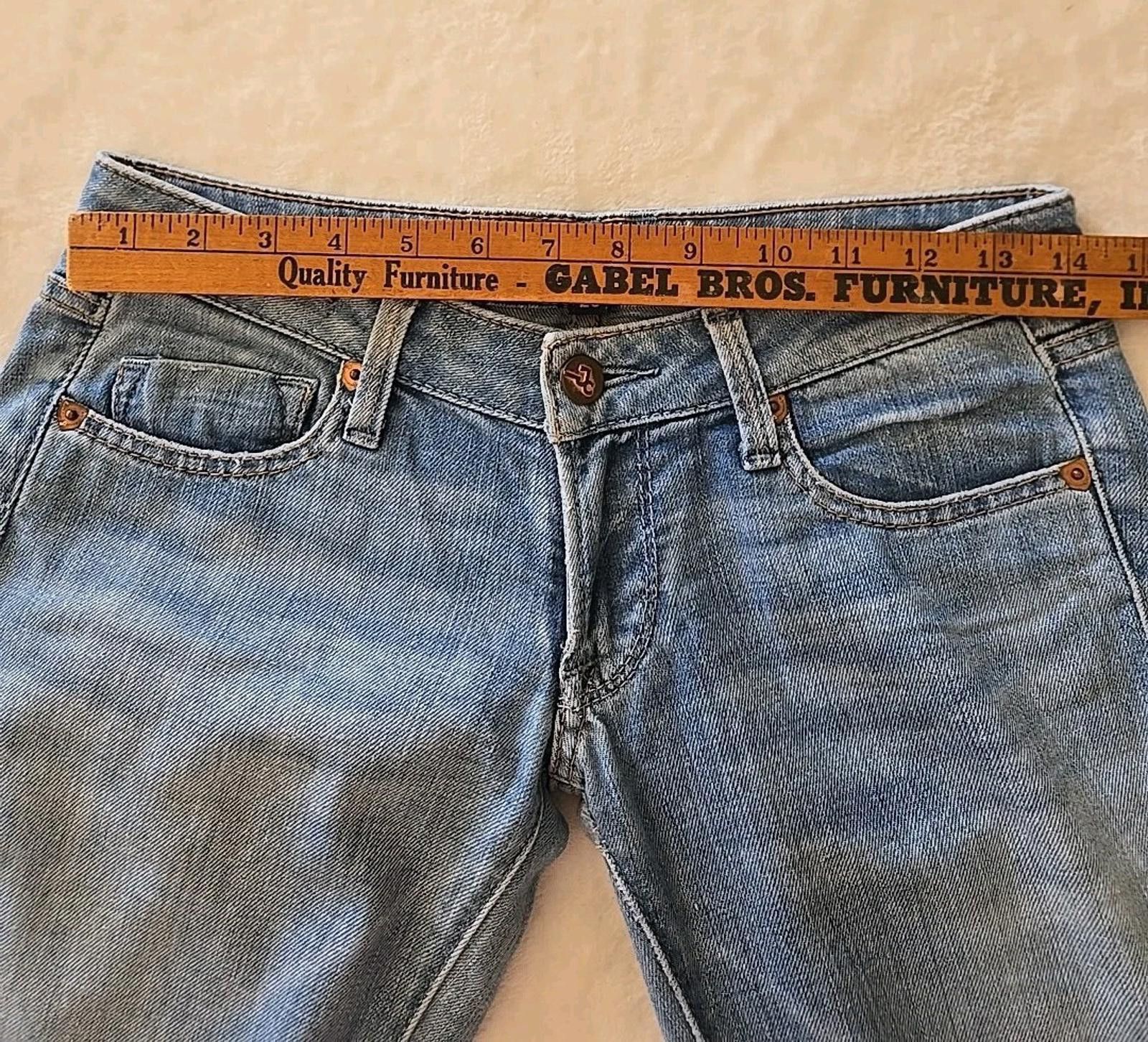 Other J & Company Born in California Bootcut Jeans 28×34 Y2K Ocean Size 25" / US 0 / IT 36 - 5 Thumbnail