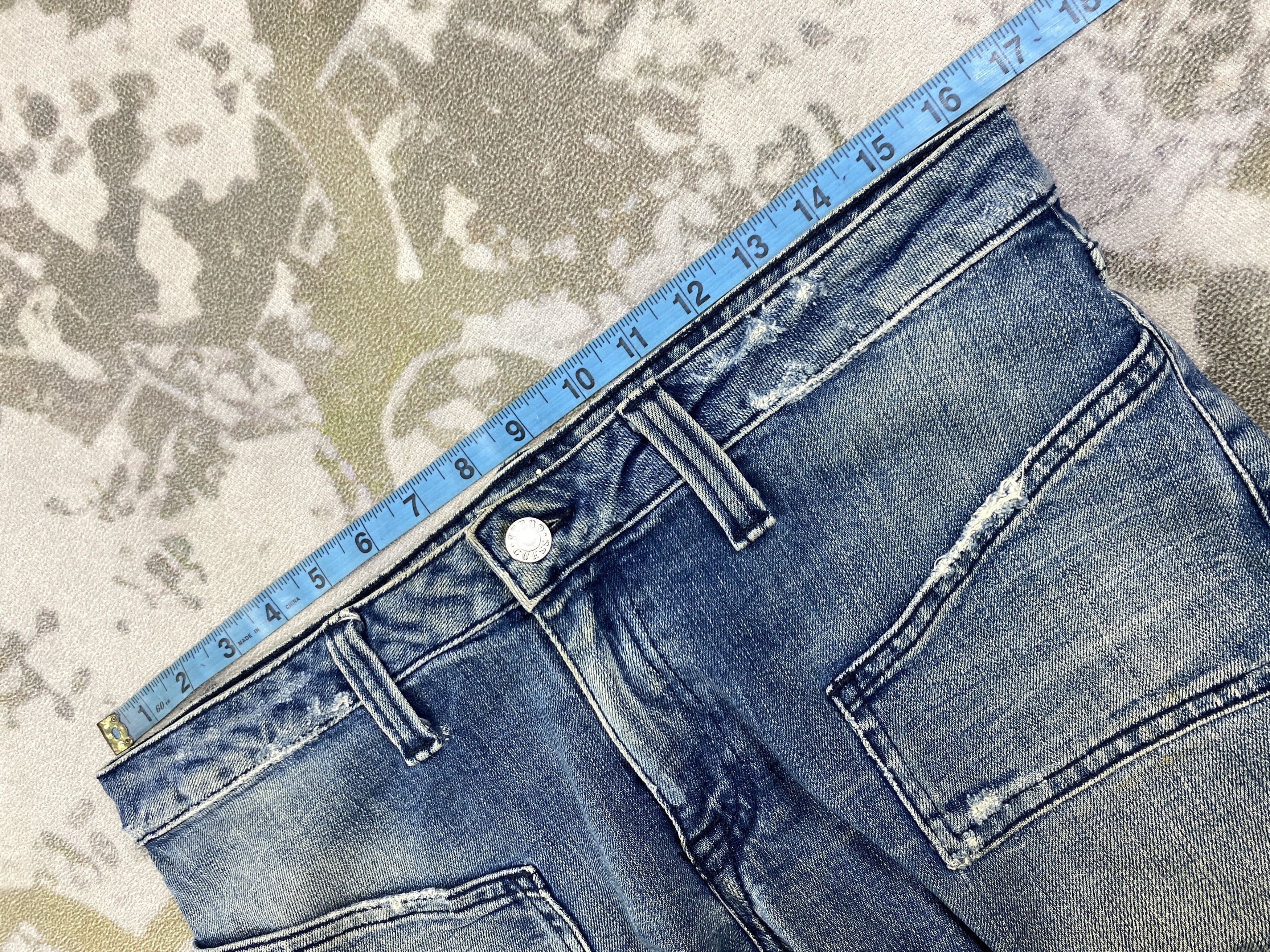 Le Grande Bleu (L.G.B.) Vintage japanese LGB style Jeans 33x31.5 - JN2982 Size US 33 - 5 Thumbnail