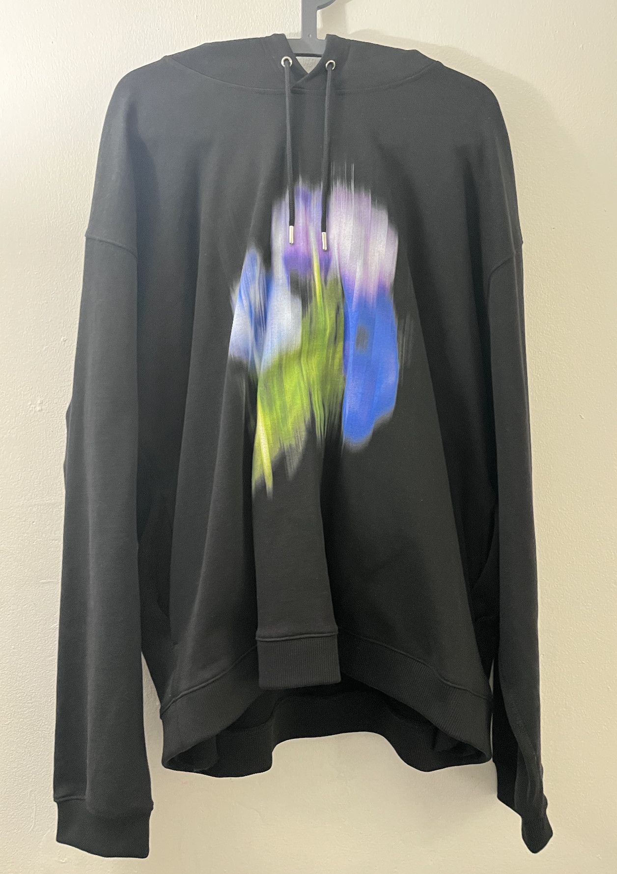 Kenzo Kenzo Blur Flower Graphic Hoodie Size US XL / EU 56 / 4 - 2 Thumbnail