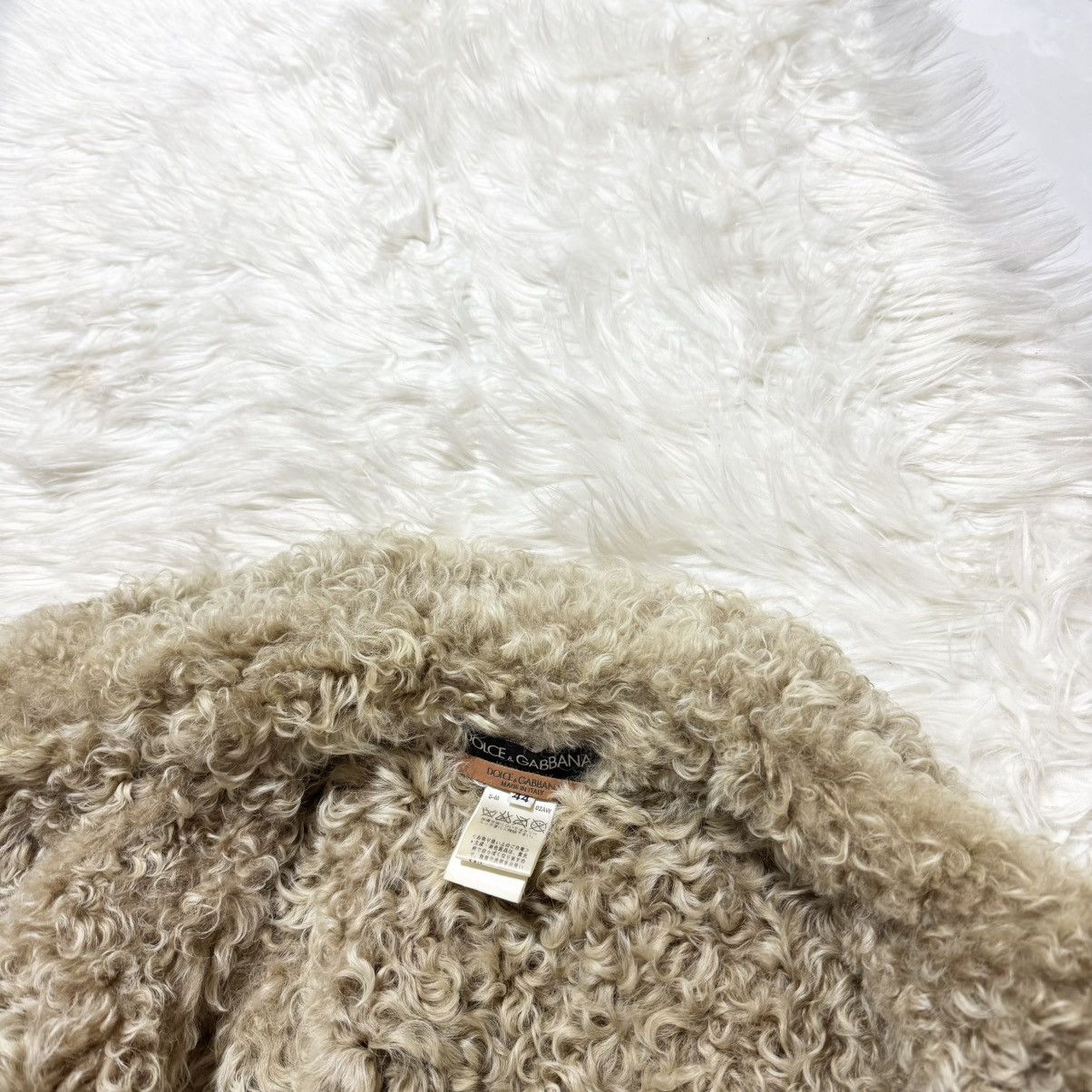 Dolce & Gabbana Dolce & Gabbana fur-lined denim blouson jacket Size US S / EU 44-46 / 1 - 13 Thumbnail