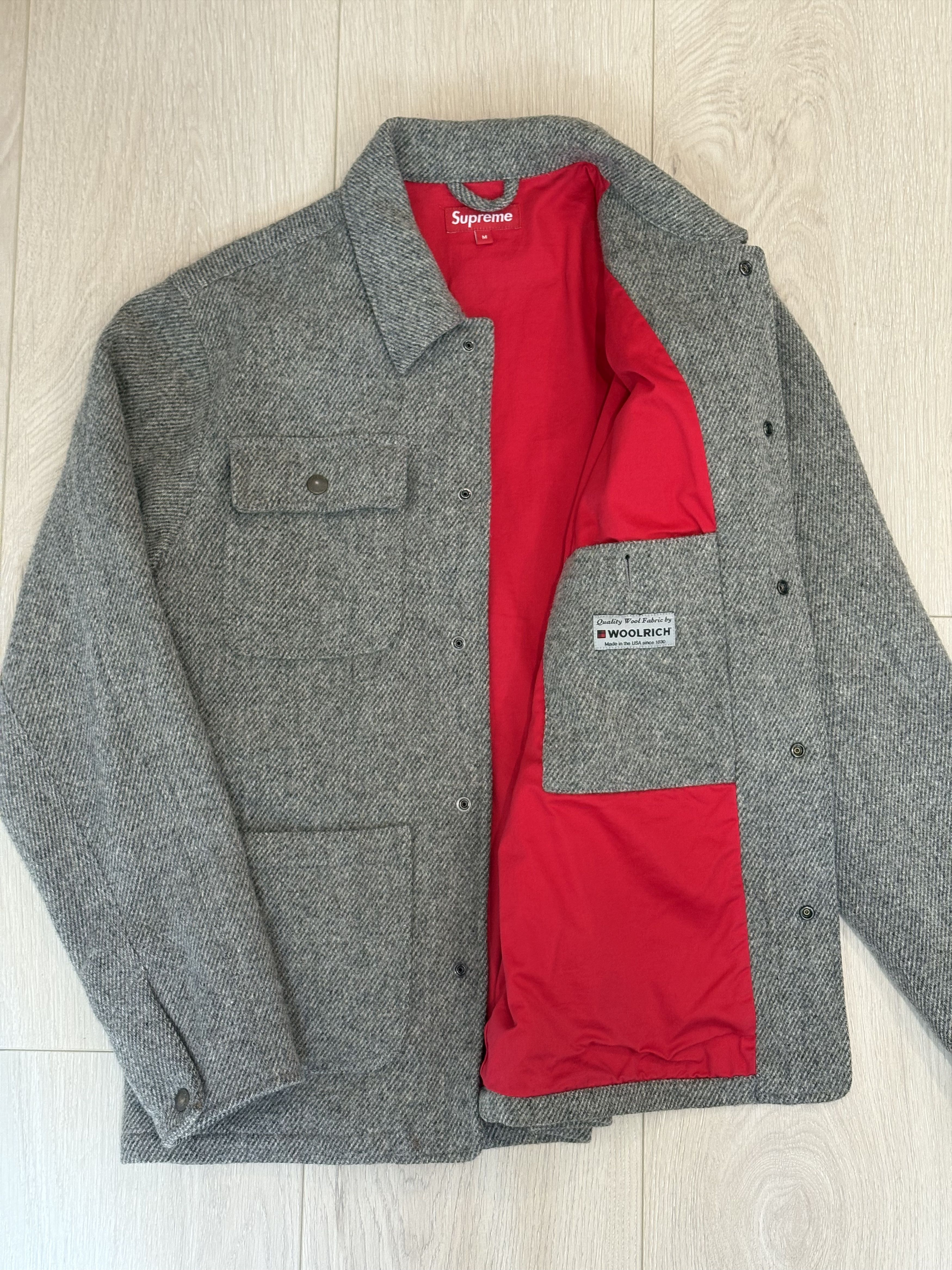 Supreme Woolrich Chore Jacket FW 2010 Size US M / EU 48-50 / 2 - 3 Thumbnail