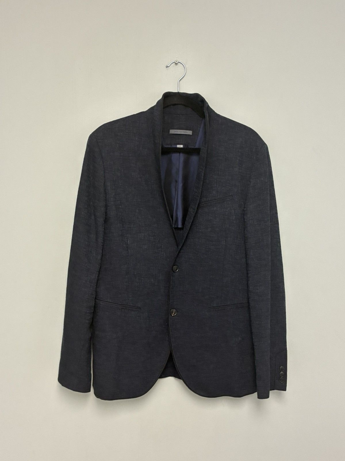 John Varvatos Jacquard Shawl Collar Jacket EU 48 USA 38 Size US M / EU 48-50 / 2 - 16 Thumbnail