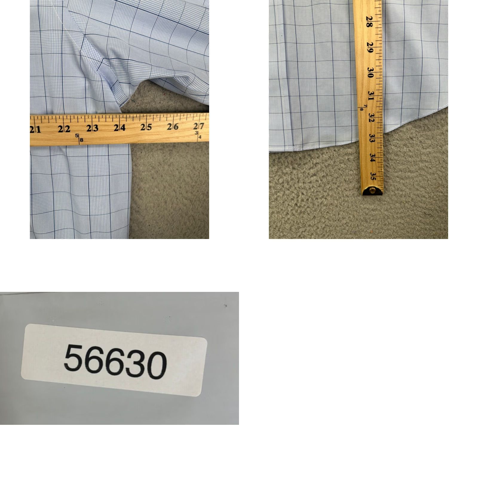Brooks Brothers Brooks Brothers Shirt Mens 17.5 4-5 1818 Blue Regent Non Iron Dress 100% Cotton Size 48R - 8 Thumbnail