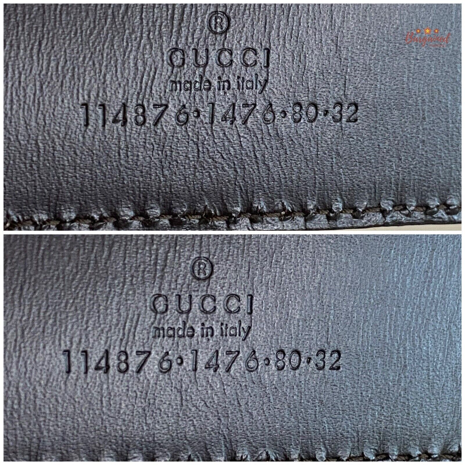 Gucci Gucci Cream Guccissima Leather Gold Interlocking Buckle Belt Size 28 - 8 Thumbnail