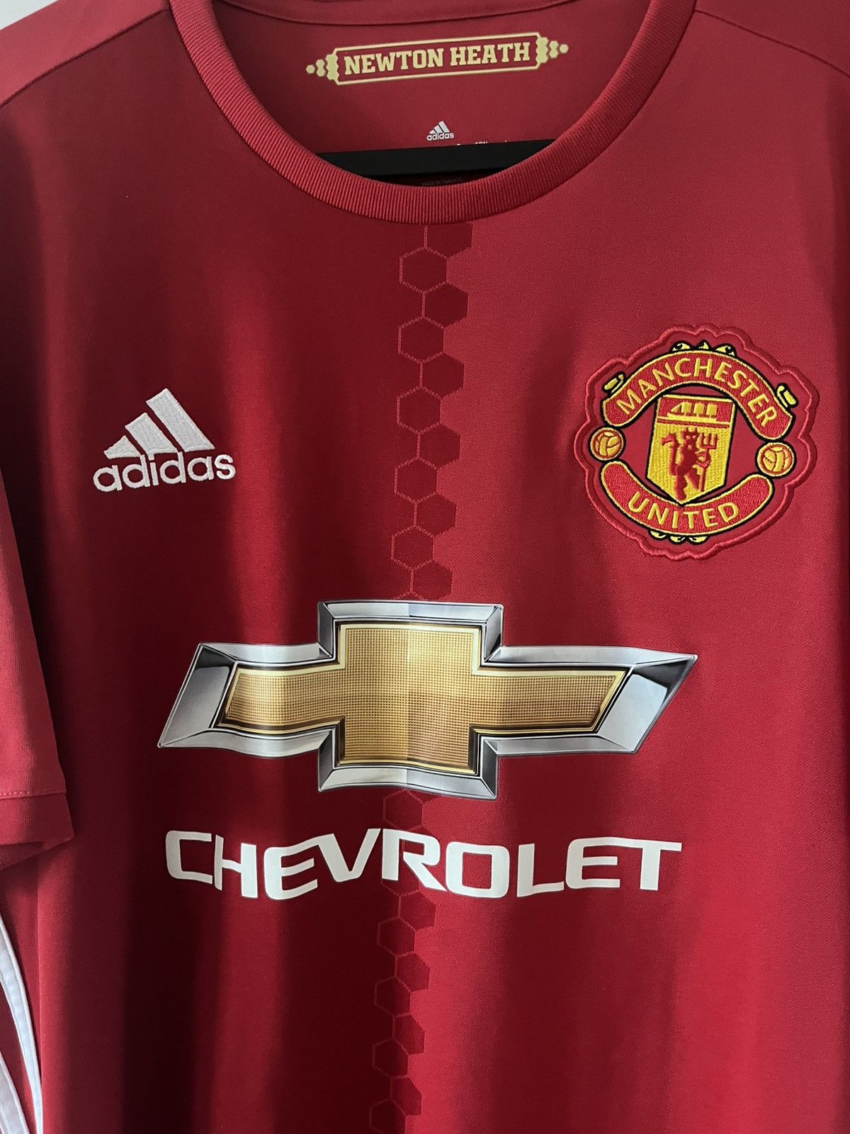 Manchester United adidas 2016/2017 domowa Ibrahimovic — zdjęcie 4
