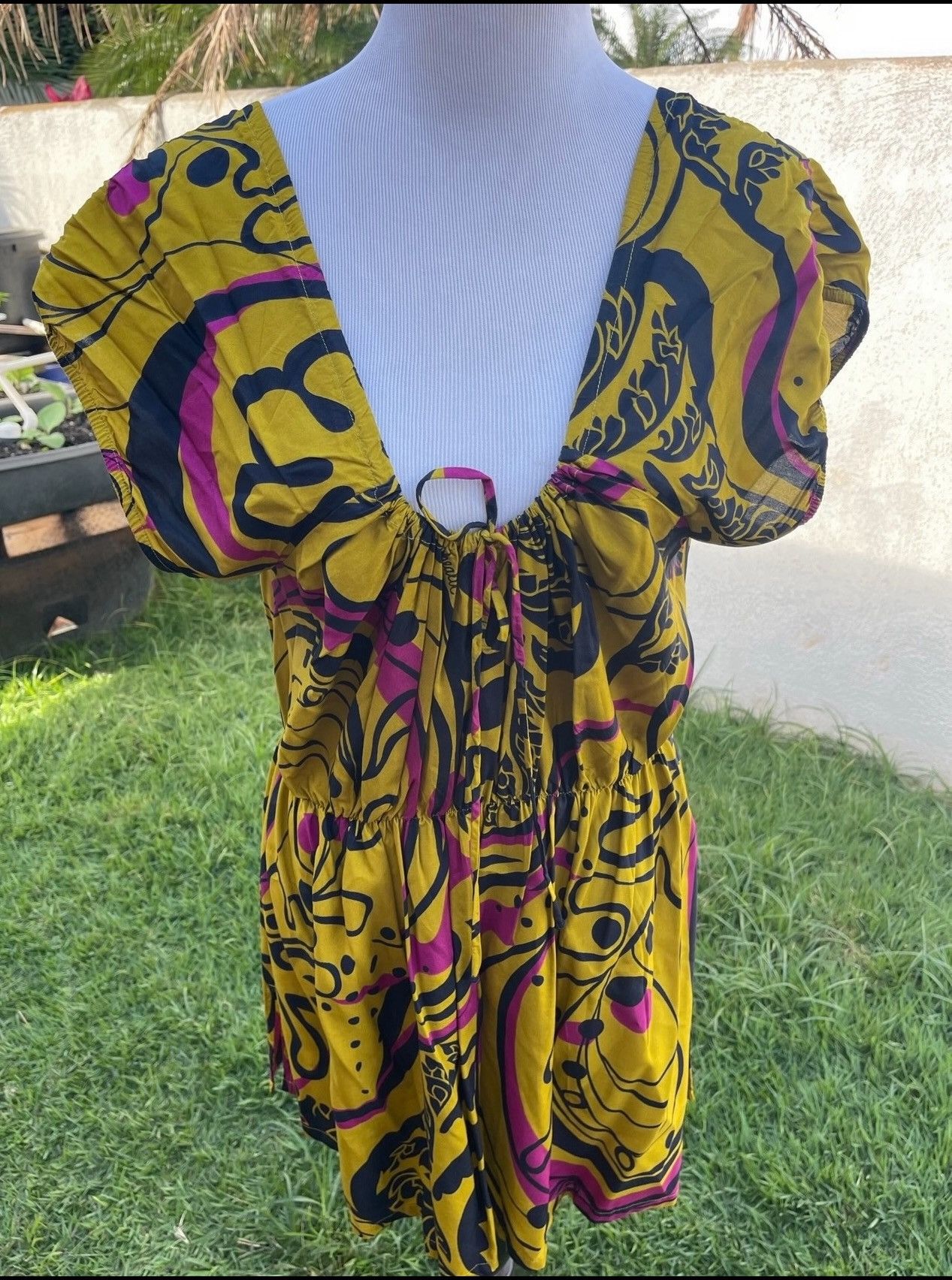 Other Manuhealii Top Blouse Hawaiian Women's XXL Multicolored Size XXL / US 16-18 / IT 52-54 - 1 Thumbnail