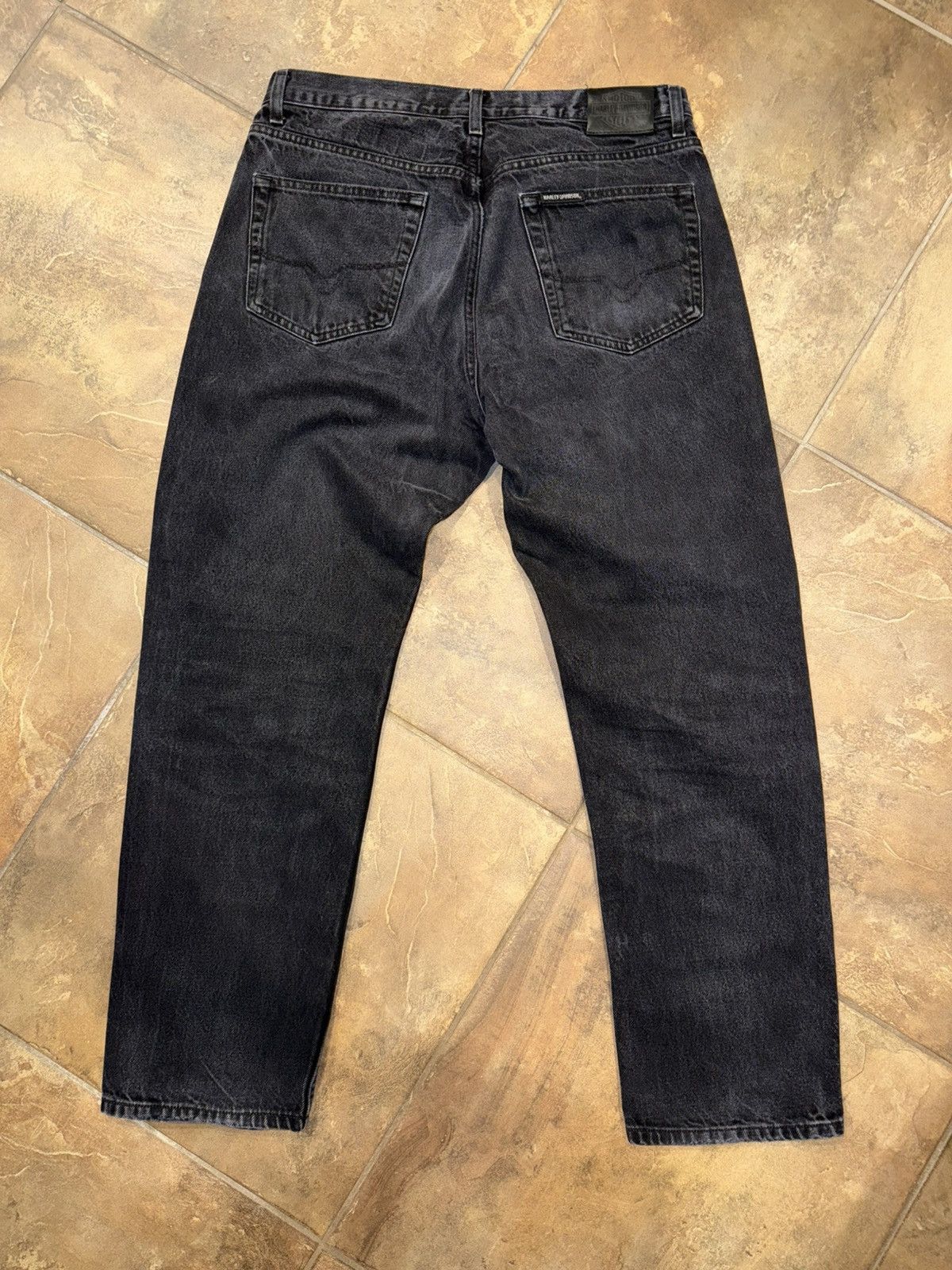 Harley Davidson Harley Davidson Straight Leg Denim Size US 36 / EU 52 - 3 Thumbnail