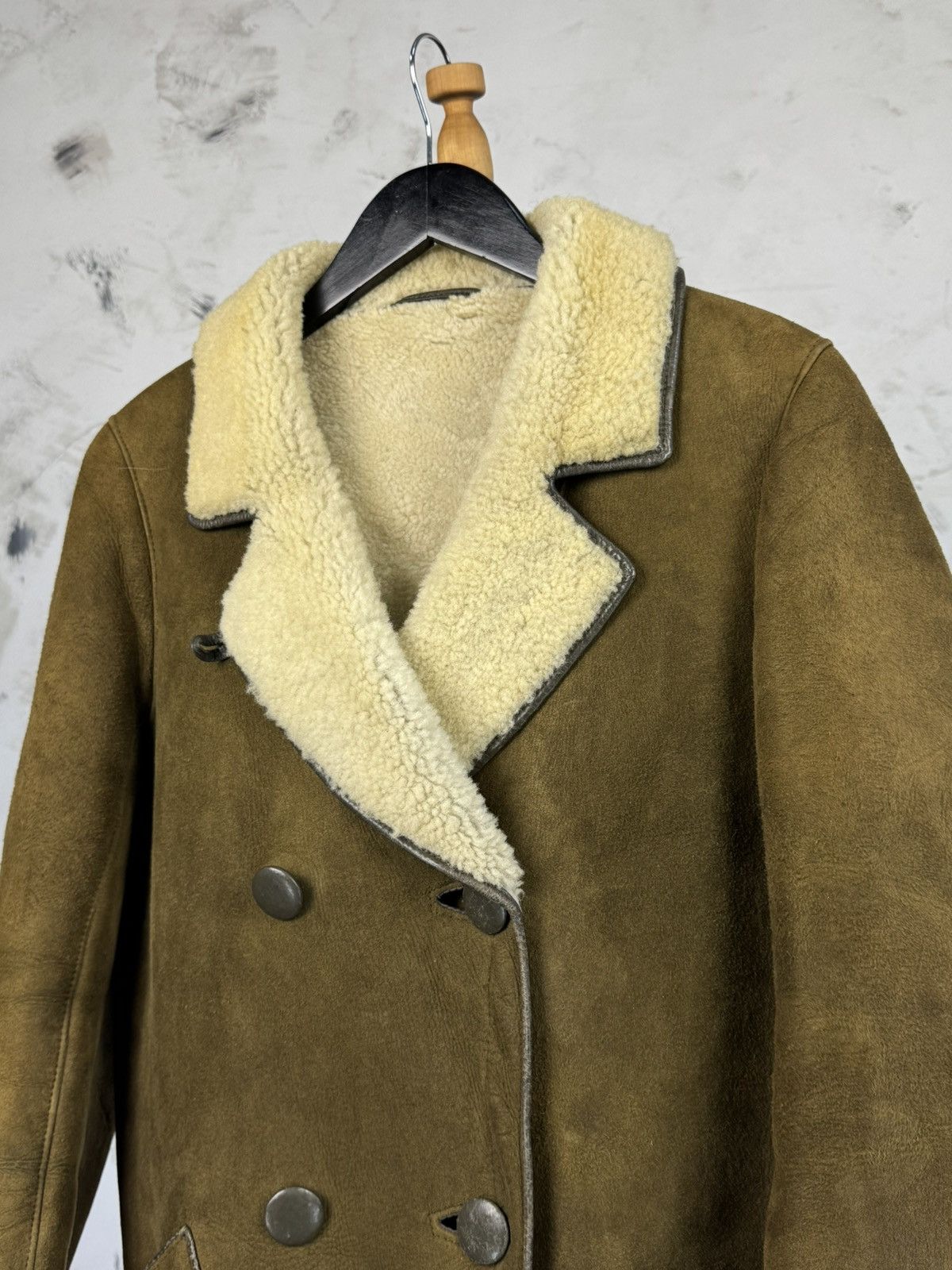 Vintage Vintage Morlands Sheepskin Coat Size XS - S Size XS / US 0-2 / IT 36-38 - 4 Thumbnail