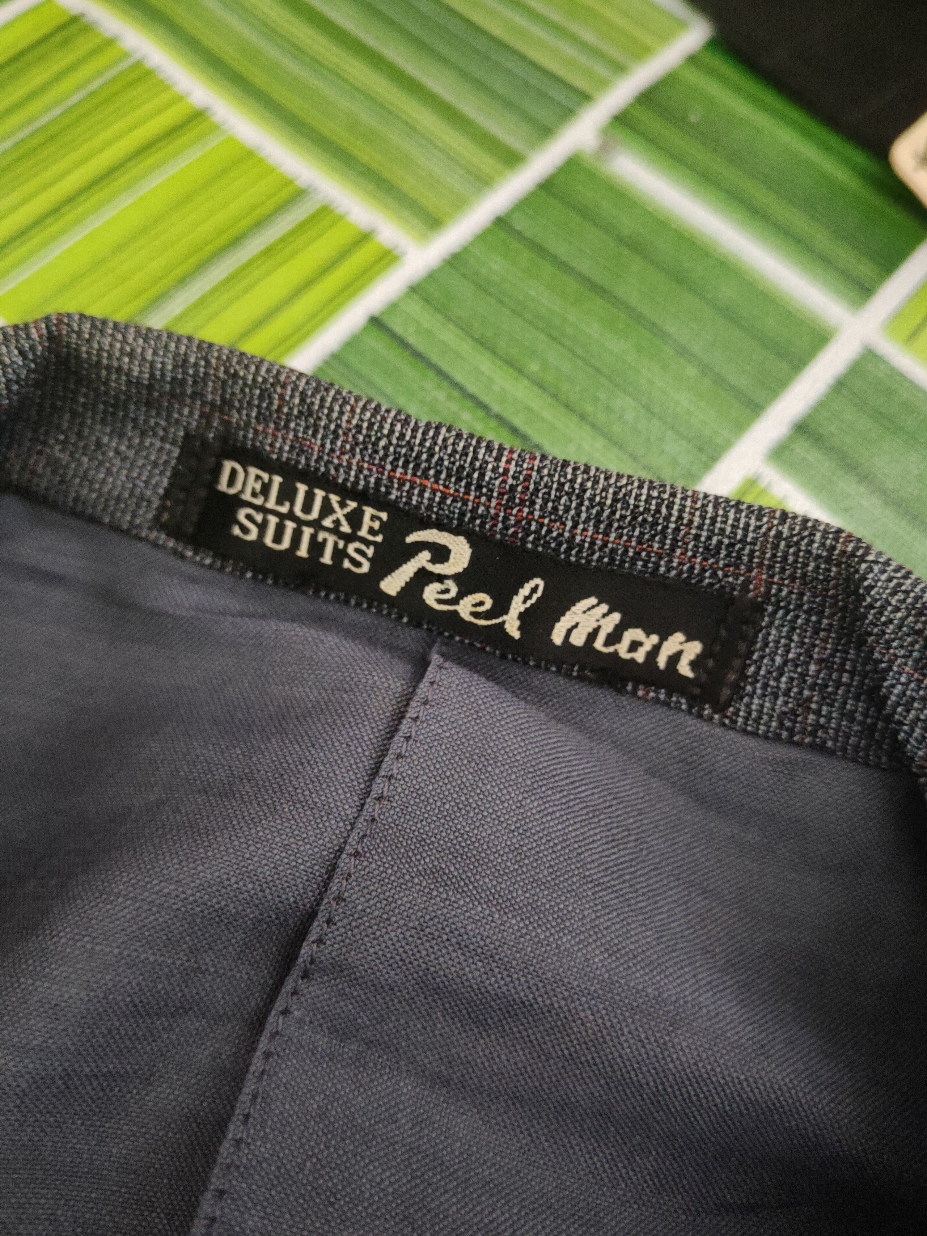 Vintage Vintage 🔥 Peel Man Dark Gray Blazers Size US M / EU 48-50 / 2 - 16 Thumbnail