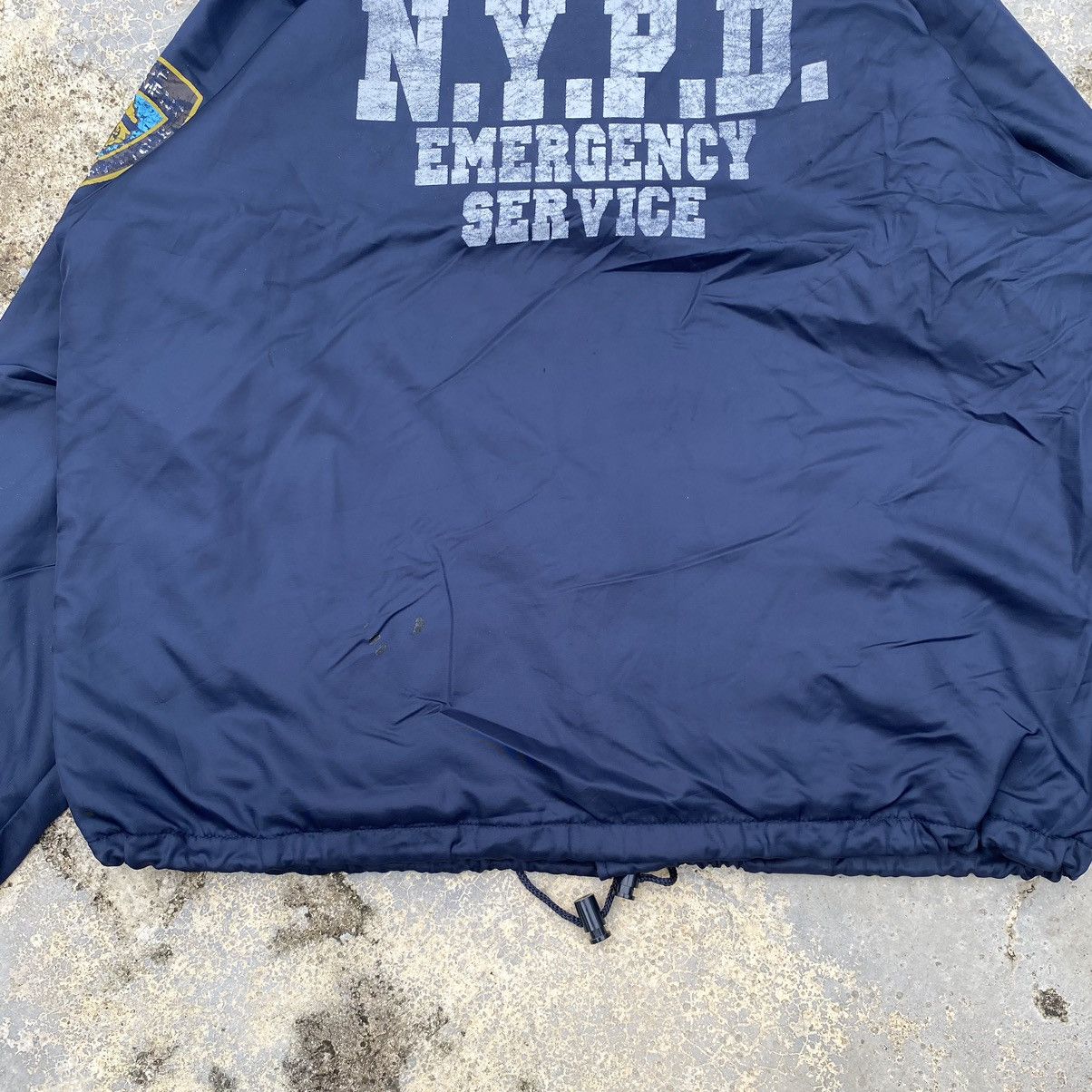 If Six Was Nine × Japanese Brand × Vintage vintage NYPD police department light coach jacket Size US XL / EU 56 / 4 - 13 Thumbnail