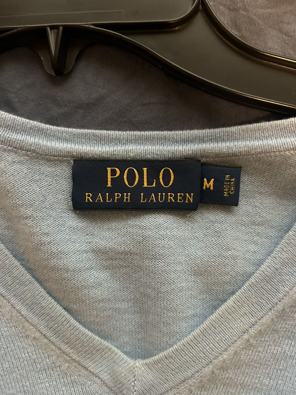 Polo Ralph Lauren Polo Ralph Lauren Cashmere/Cotton V-neck sweater Size US M / EU 48-50 / 2 - 5 Thumbnail