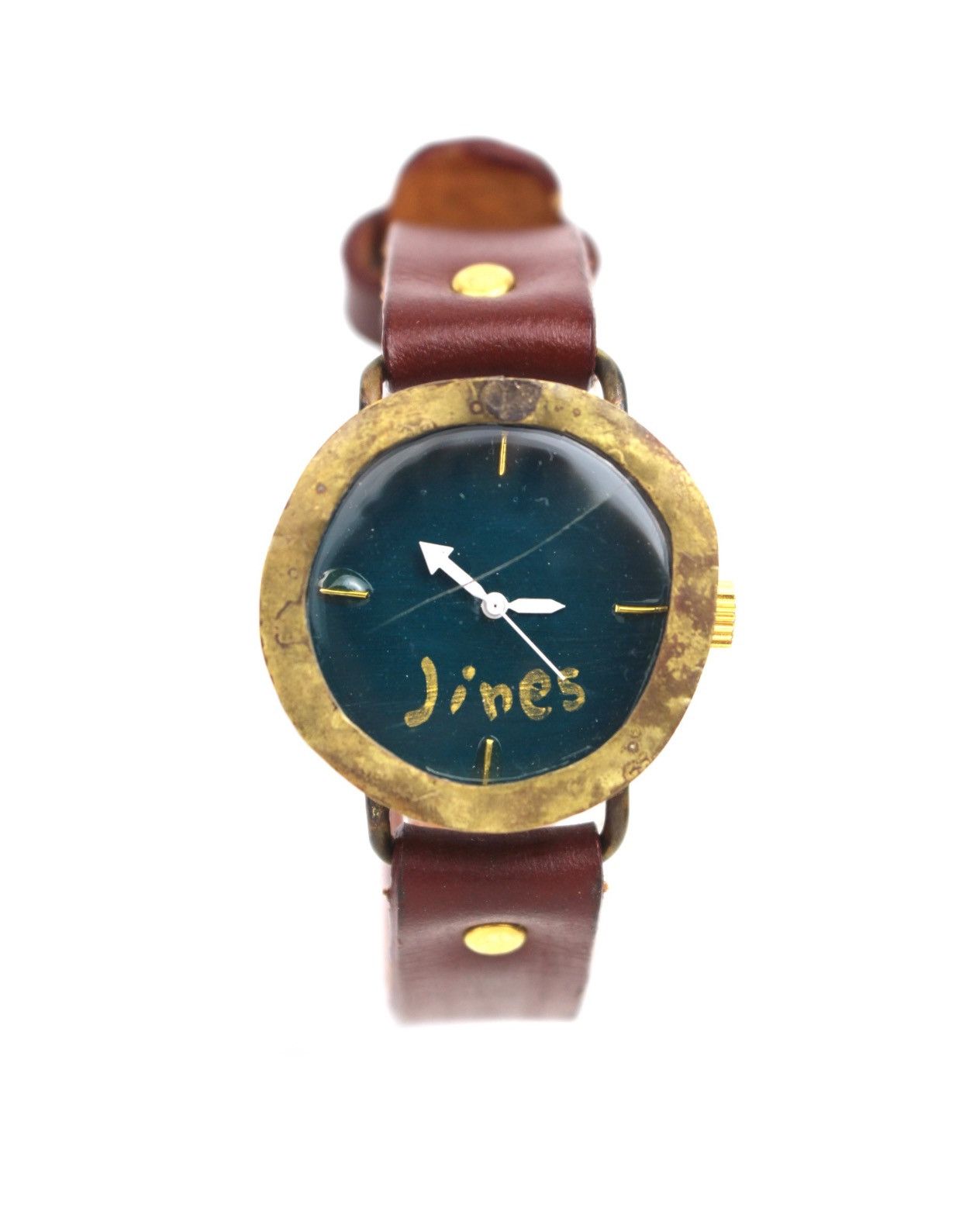 If Six Was Nine 2000S JINES JAPAN HANDCRAFTED 2/25 MILLENNIUM BRASS WATCH Size ONE SIZE - 2 Thumbnail