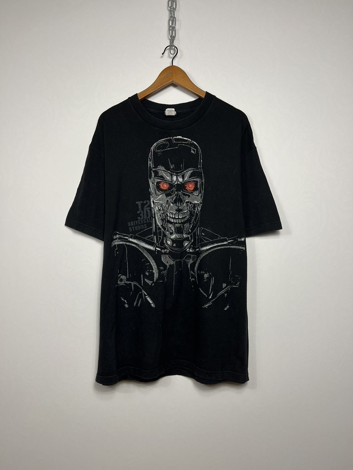 Vintage Vintage 1996 Terminator T2 3D Universal Movie Promo T-shirt Size US XL / EU 56 / 4 - 1 Thumbnail