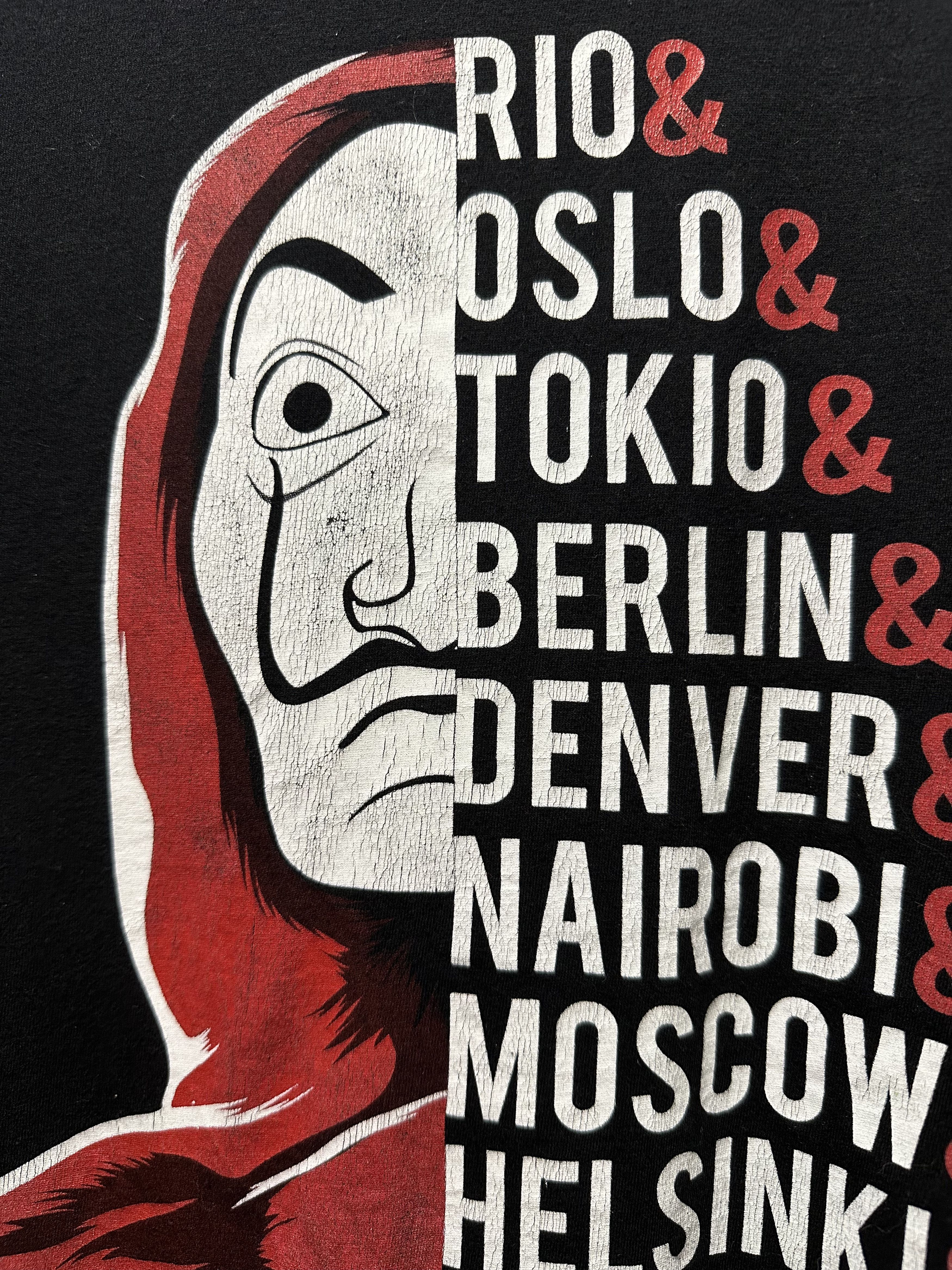 Jimmy Taverniti Jimmy Taverniti La Casa De Papel Movie t-shirts (M) Size US M / EU 48-50 / 2 - 3 Thumbnail