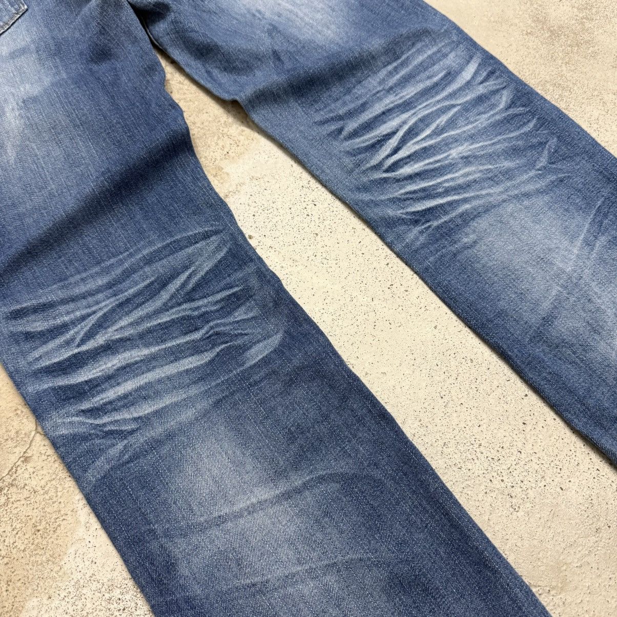 Japanese Brand Robble Whisker Distressed Straight Denim Pants Size US 28 / EU 44 - 11 Thumbnail