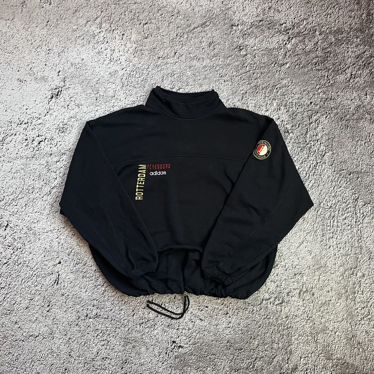 Adidas Vintage 90's Adidas Feyenoord Football sweaters Size US L / EU 52-54 / 3 - 1 Thumbnail