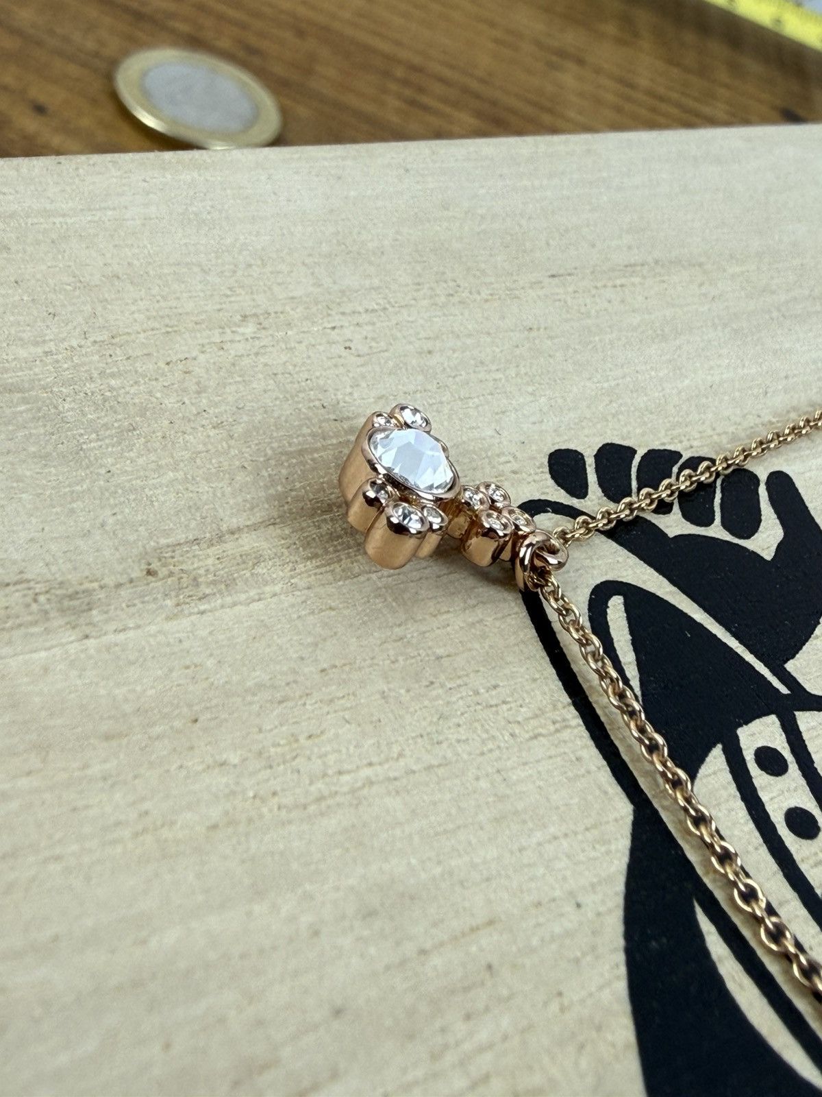 Vivienne Westwood Vivienne Westwood Brucella Orb Necklace Pink White Crystal Size ONE SIZE - 4 Thumbnail
