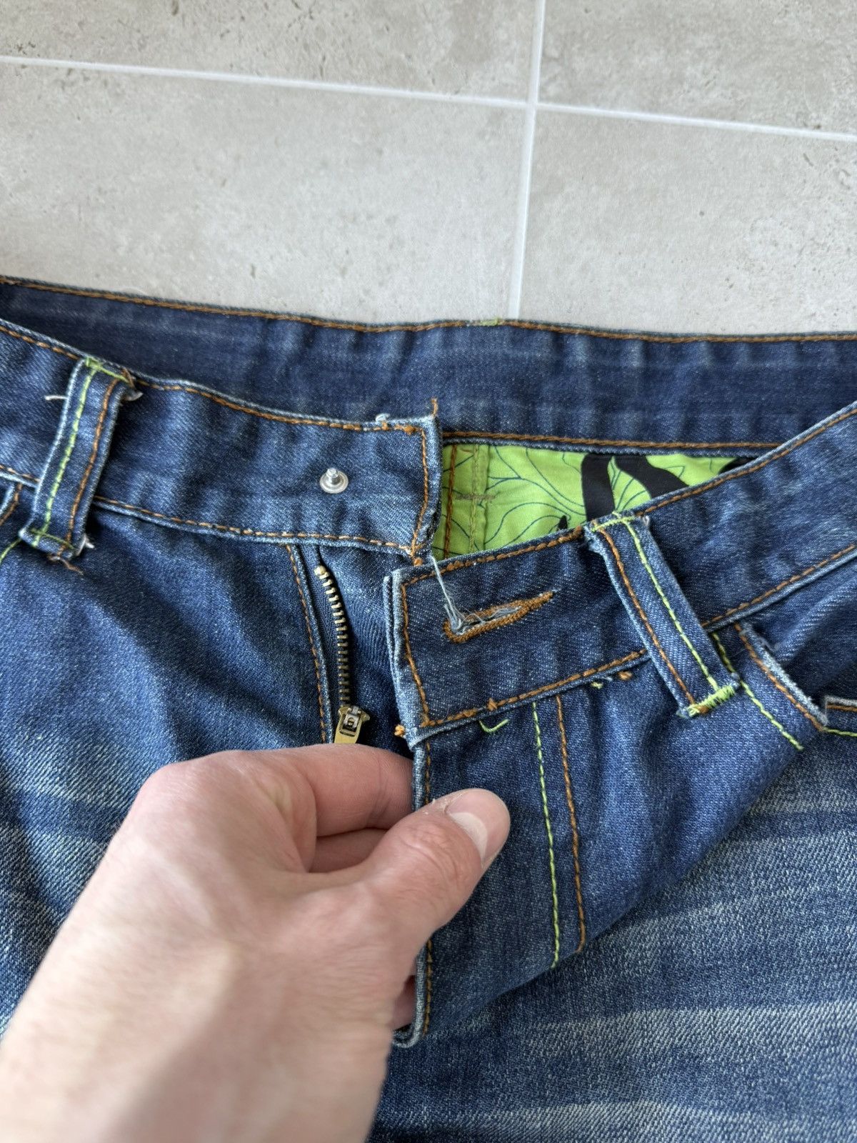 Comme des Garcons SuperRare! CDG X Levis Denim X Opening Ceremony Denim Size US 33 - 3 Thumbnail