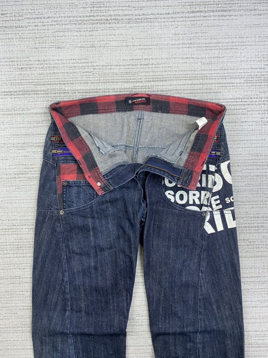 Hysteric Glamour Vintage Sorridere Hysteric Style Punk Design Denim Pants Size US 31 - 11 Thumbnail