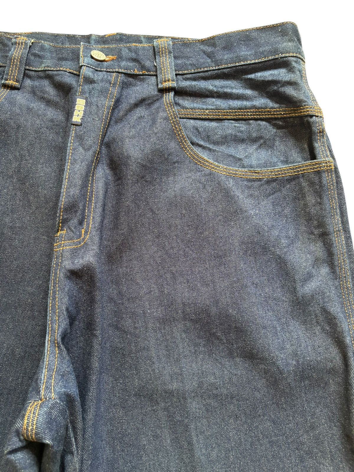 JNCO Vintage School of Hard Knocks Carpenter Baggy Jean Shorts Size US 35 - 6 Thumbnail
