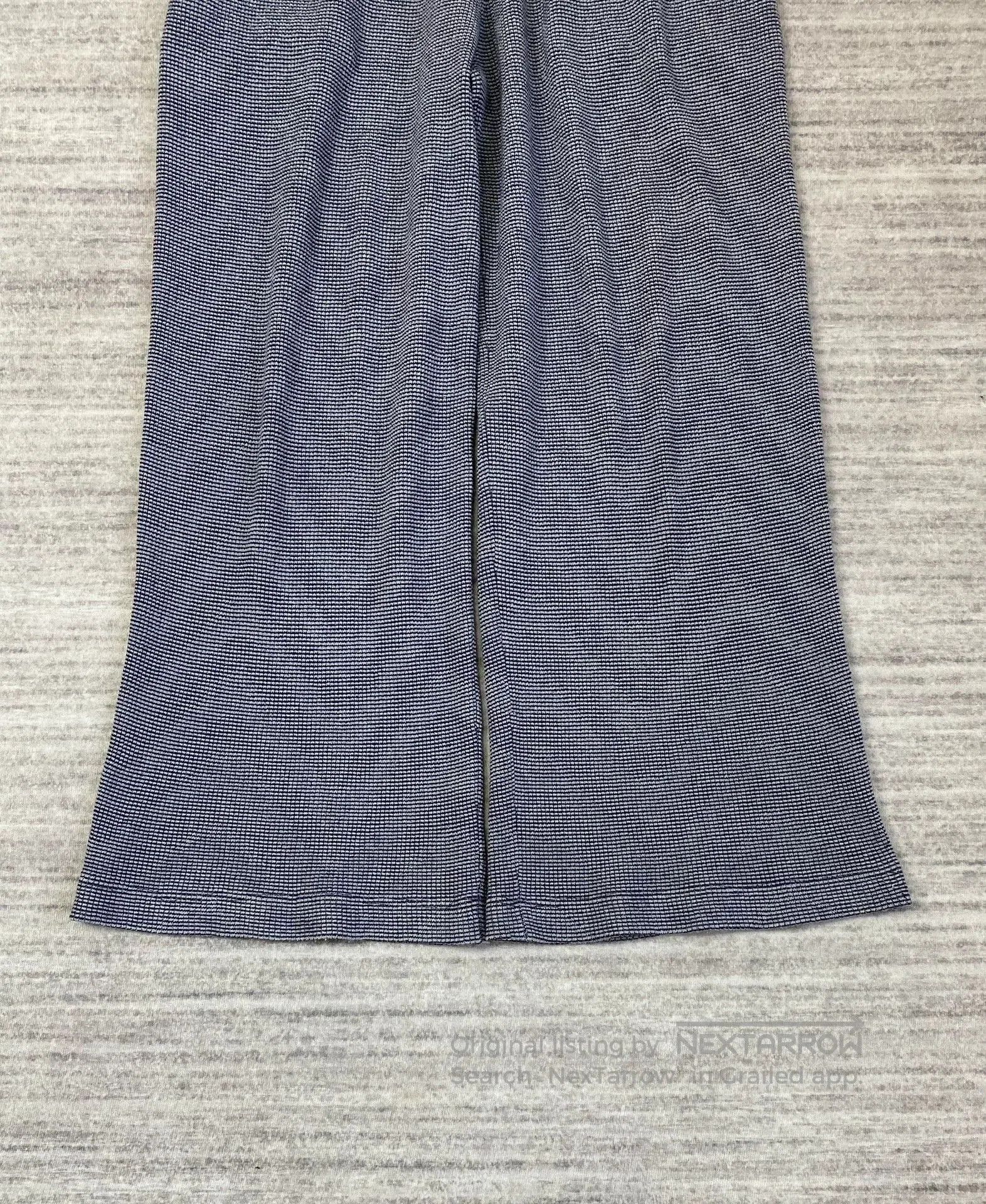 ISA BOULDER Striped High-Waisted Wide Leg Trousers. Size 22" - 3 Thumbnail