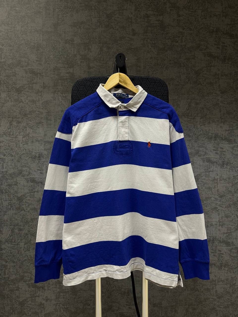 Polo Ralph Lauren × Vintage Vintage Polo Ralph Lauren Rugby PRL Sweatshirt Size US XL / EU 56 / 4 - 1 Thumbnail