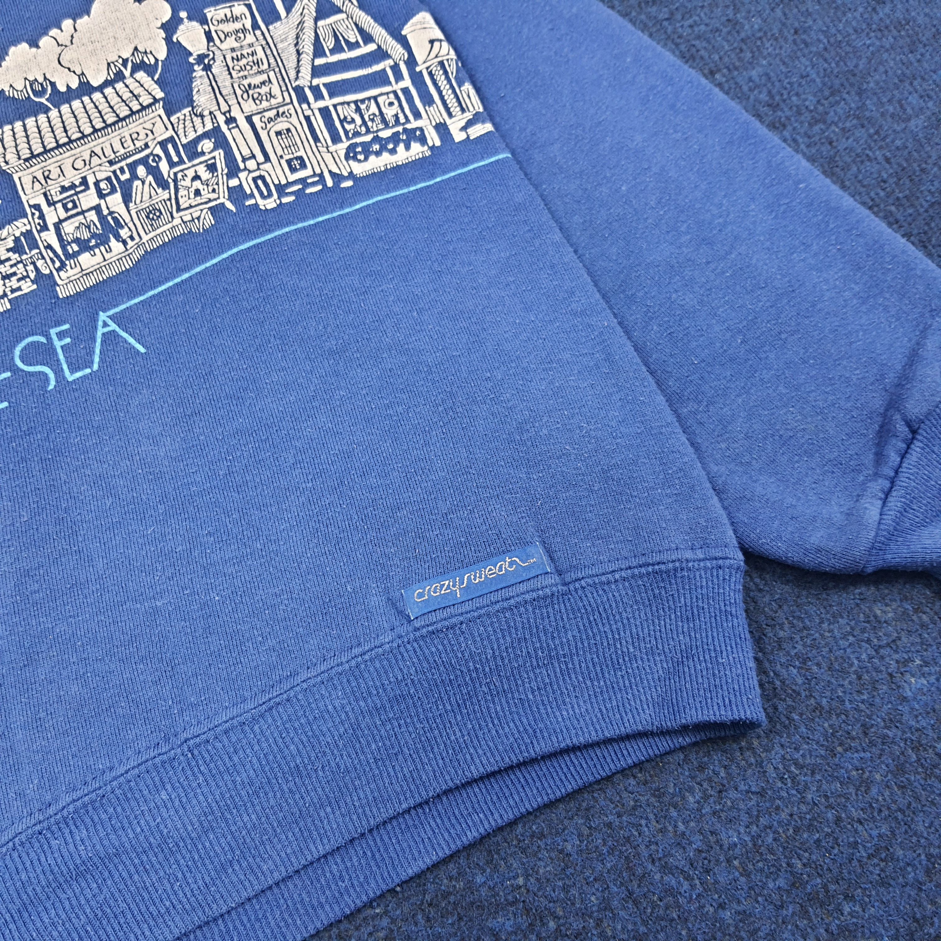 Arts & Science Vintage Carmel by The Sea Art California Sweatshirt C243N26 Size US M / EU 48-50 / 2 - 3 Thumbnail