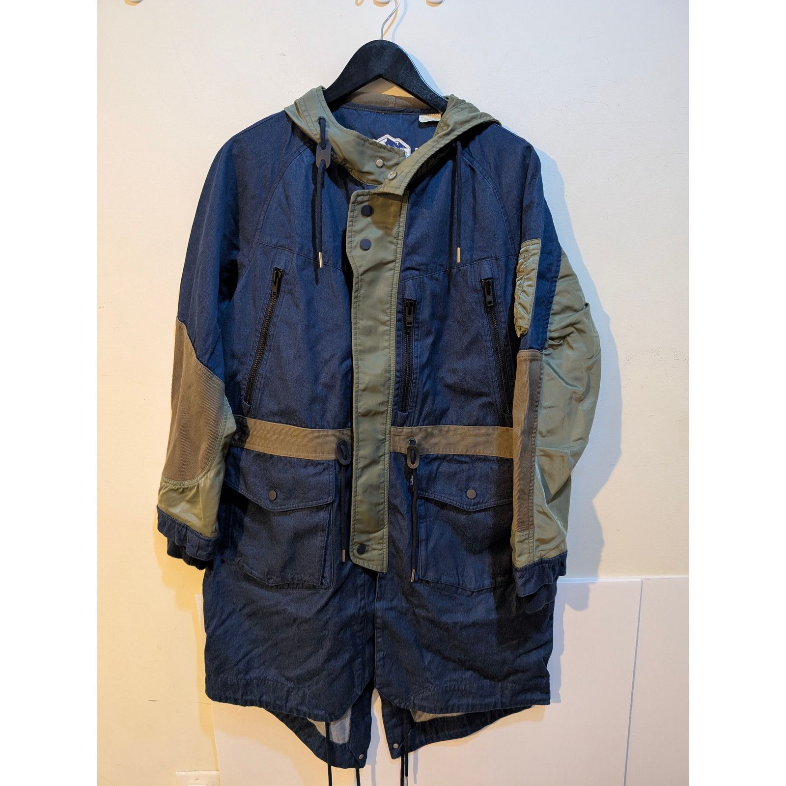 Levi's x White Mountaineering Denim Parka Jacket Oversized