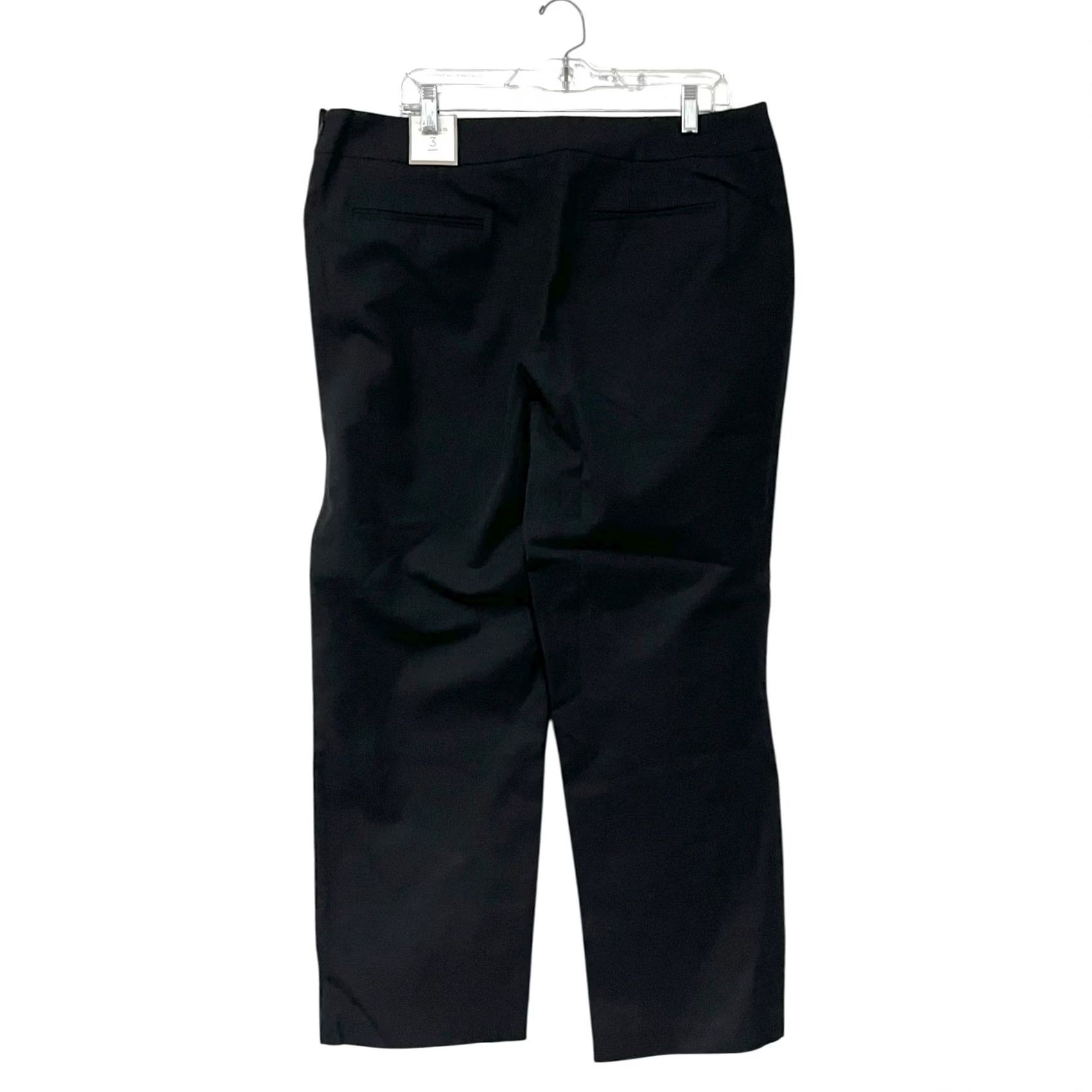 Vintage CHICO'S Black Ultimate Fit Getaway Pants Side Zip Slimming XL Women Pants Short Slimming Chino 3 Short NWT Size 40" / US 18 - 4 Thumbnail