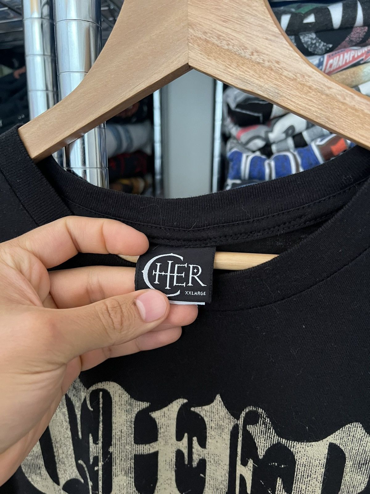 Band Tees Y2K Cher Las Vegas Tour Cross Tee 2000s Size US XXL / EU 58 / 5 - 3 Thumbnail