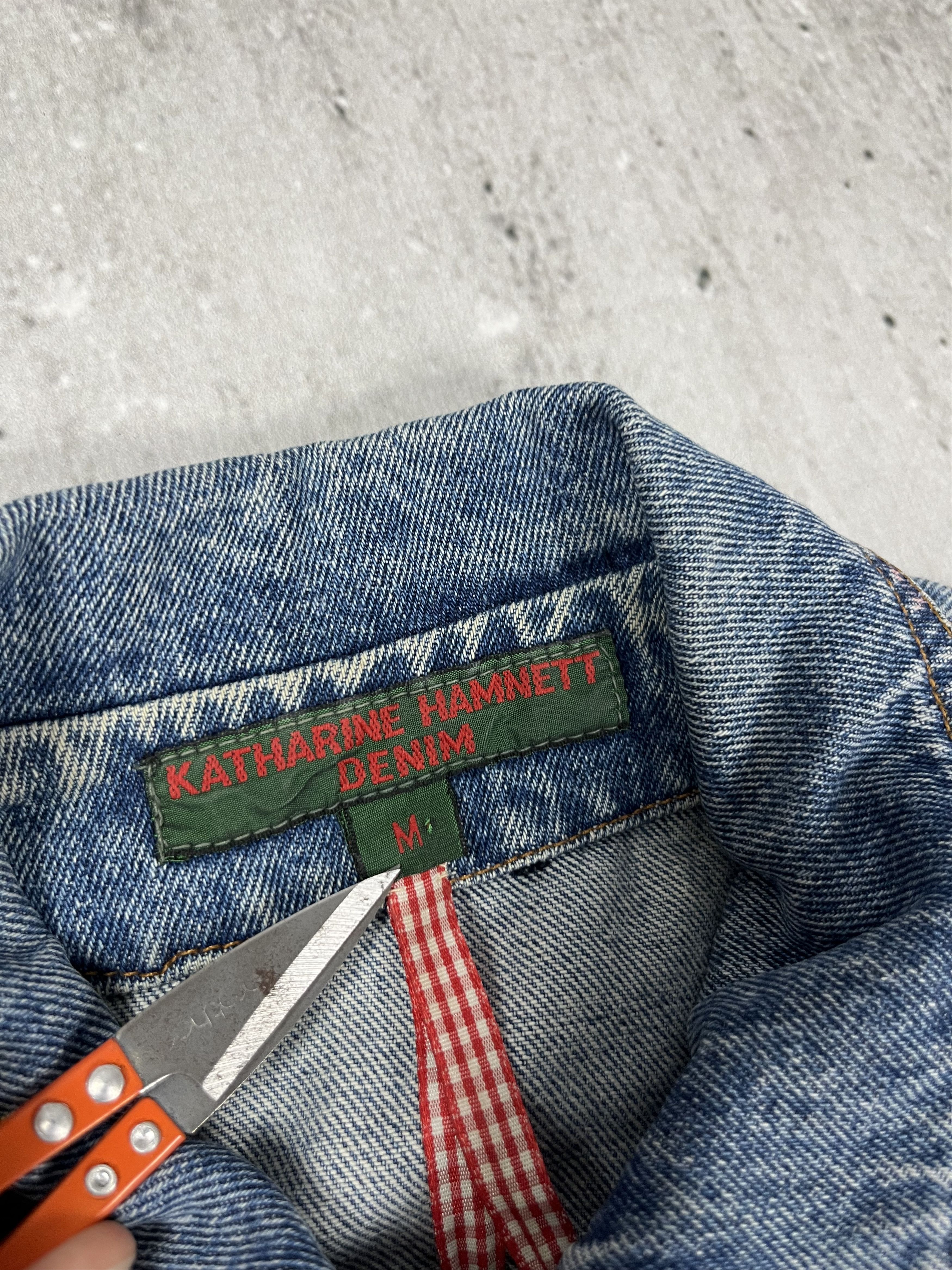 Katharine Hamnett London Katharine Hamnett Denim Jacket Vintage 1980 Size M / US 6-8 / IT 42-44 - 4 Thumbnail
