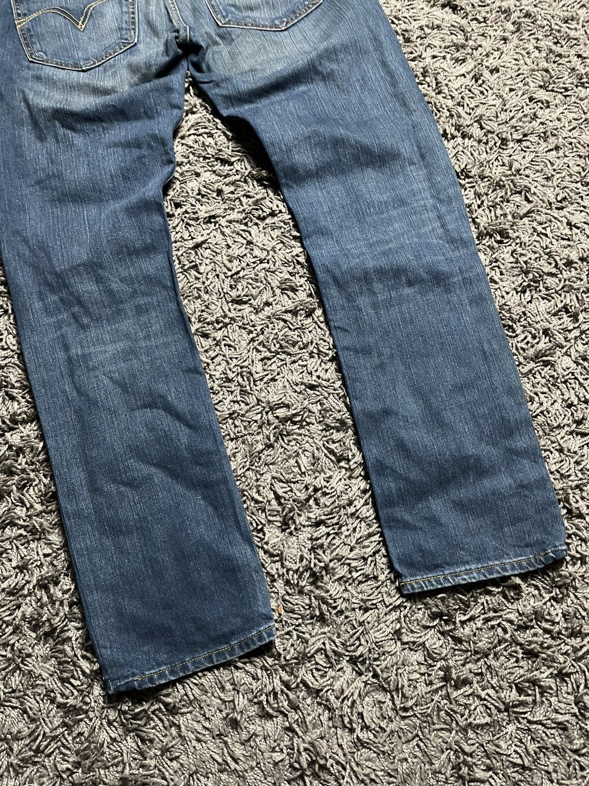 Levi's Levi's Premium Denim w/ Leather Belt Loops & Leather Pocket Size US 32 / EU 48 - 4 Thumbnail