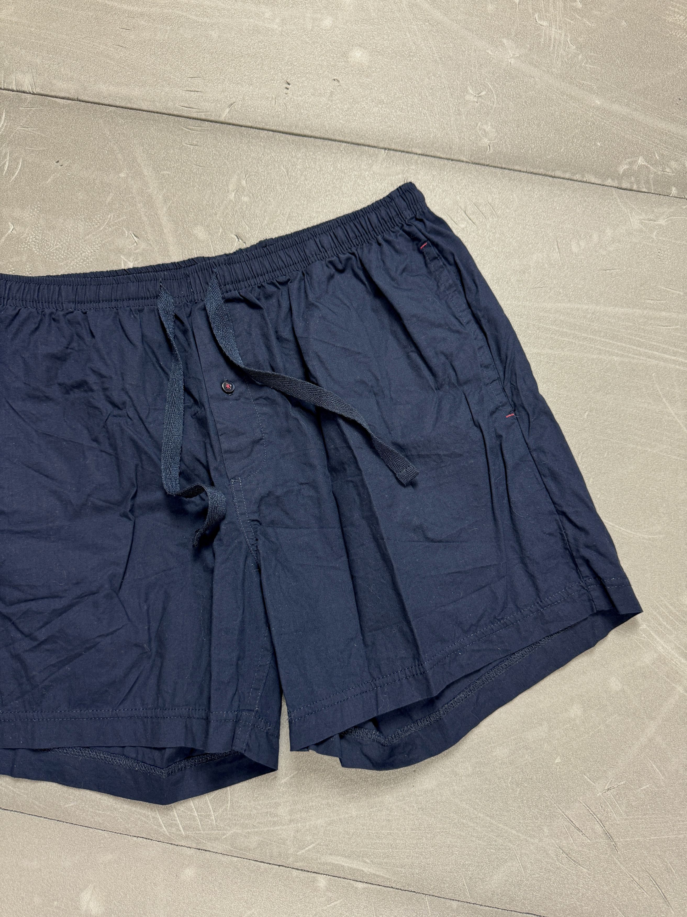 Other Navy basic material cotton shorts 90s y2k old money Size US 32 / EU 48 - 5 Thumbnail