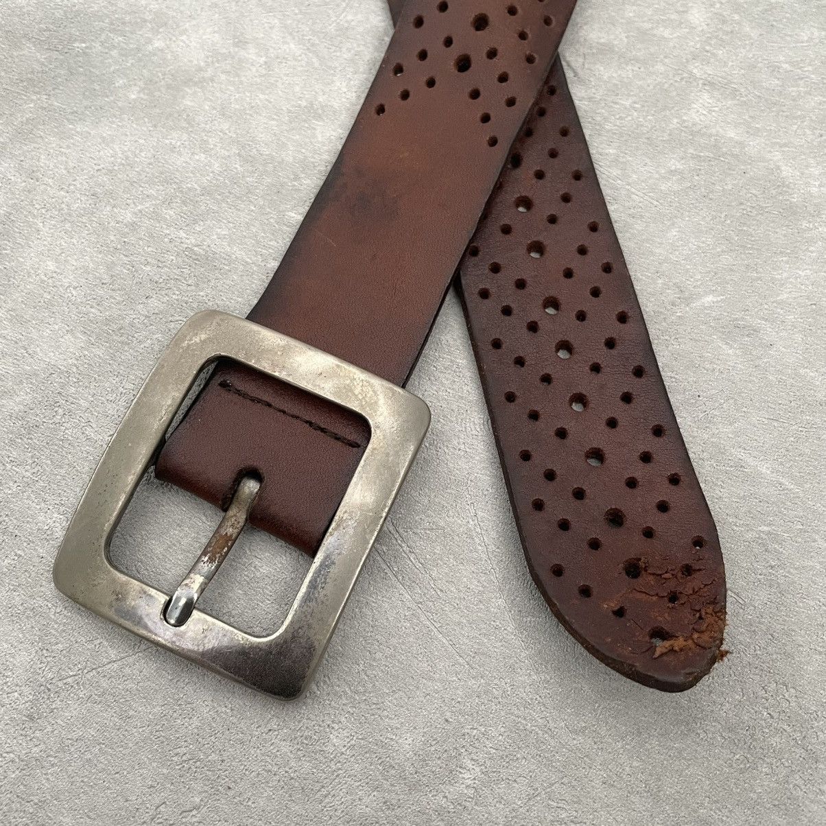 Issey Miyake Issey miyake leather belt Size ONE SIZE - 2 Thumbnail