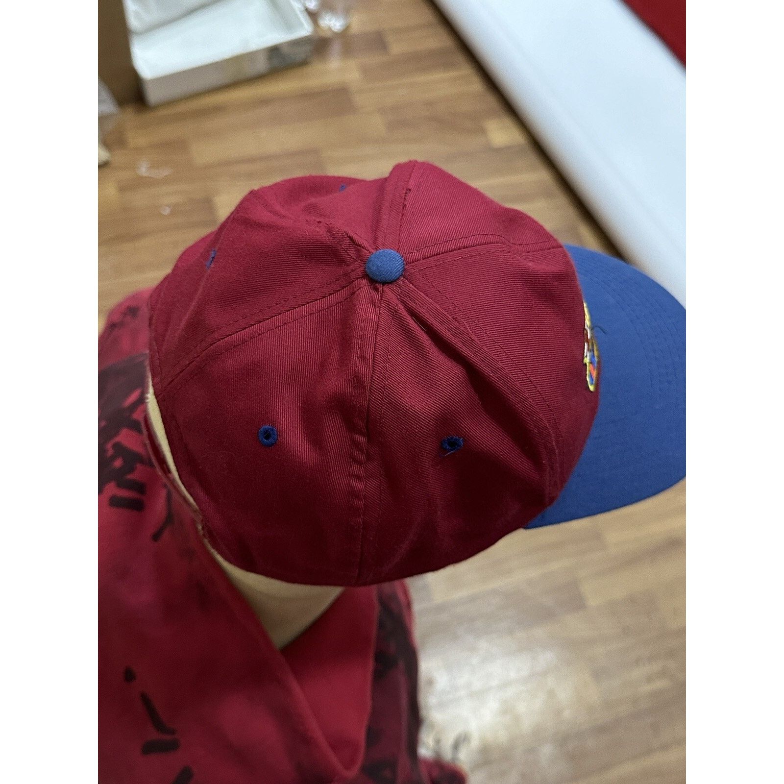 Vintage × Warner Bros Vintage 1998 F.c Barcelona X Looney Tunes Tweety Basebal Cap Size ONE SIZE - 10 Thumbnail