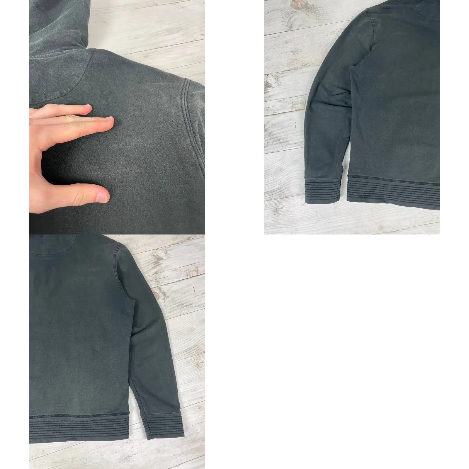 La Martina La Martina Hoodie Full Zip Faux Fur Hooded Men Size XL Black Size US XL / EU 56 / 4 - 9 Thumbnail