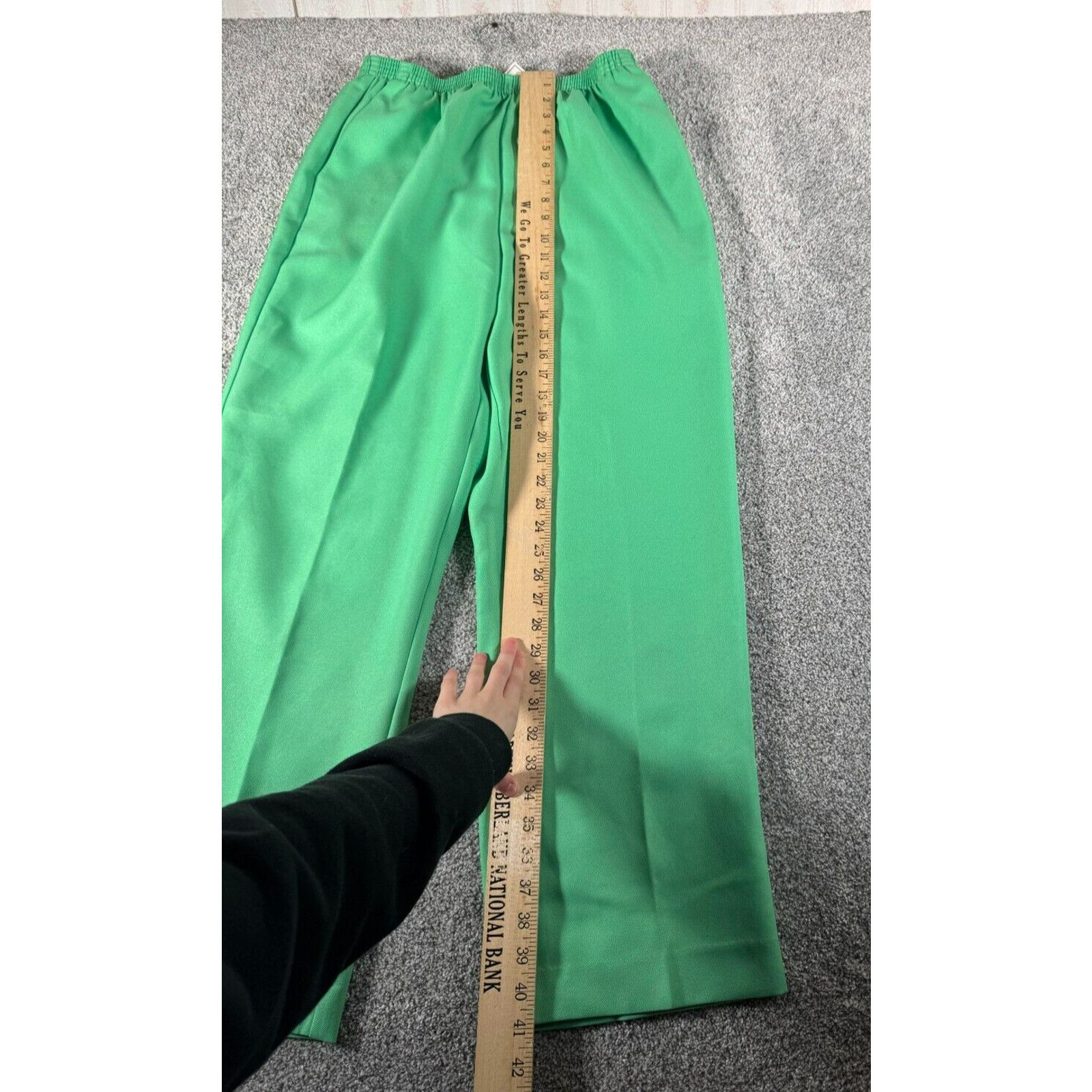 Other Alfred Dunner Pants 16 Office Spring High Waisted Wide Leg Size 38" / US 16 / IT 52 - 6 Thumbnail