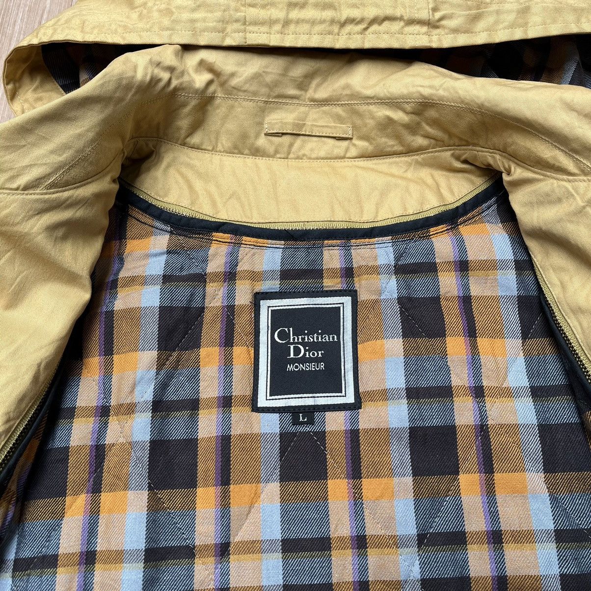 Christian Dior Monsieur × Vintage Vintage Christian Dior Monsieur Parka Jacket Yellow Sun Size US L / EU 52-54 / 3 - 5 Thumbnail