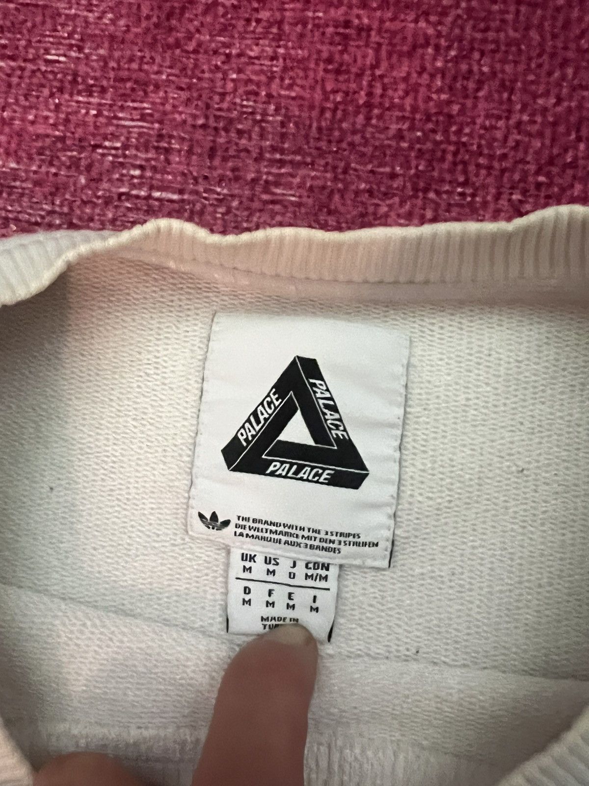 Adidas × Palace OG Palace x Adidas Crewneck Size US M / EU 48-50 / 2 - 2 Thumbnail